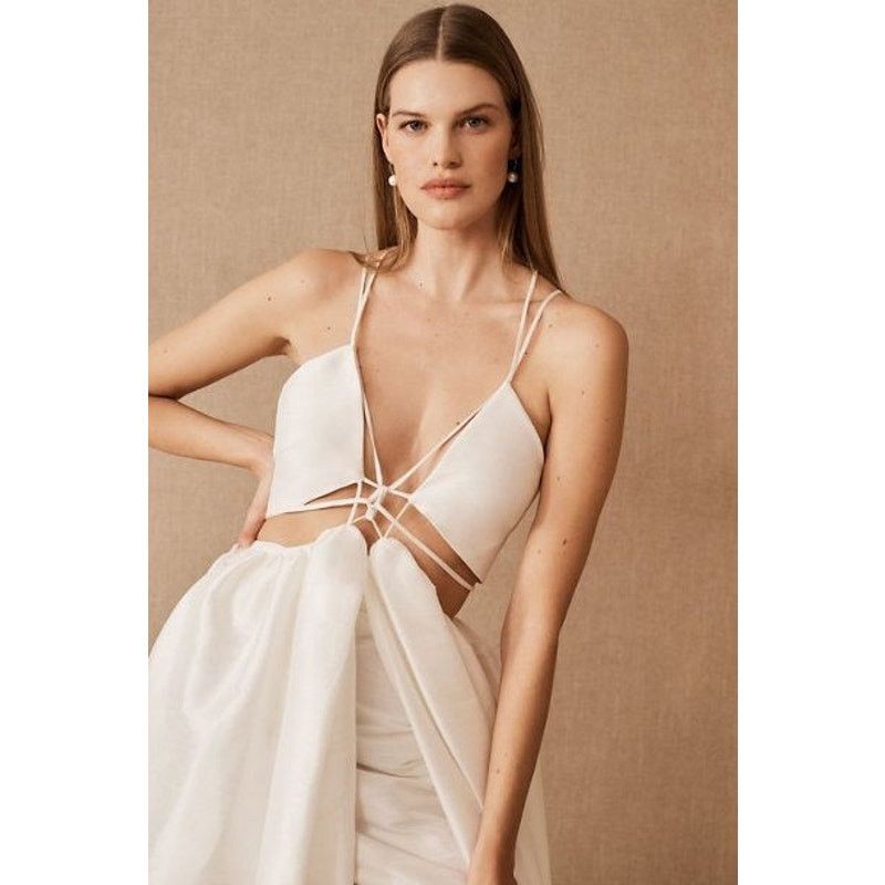 Anthropologie New Helen O'Connor Super Nova Dress $899 US SIZE 6 WHITE Size M / US 6-8 / IT 42-44 - 4 Thumbnail