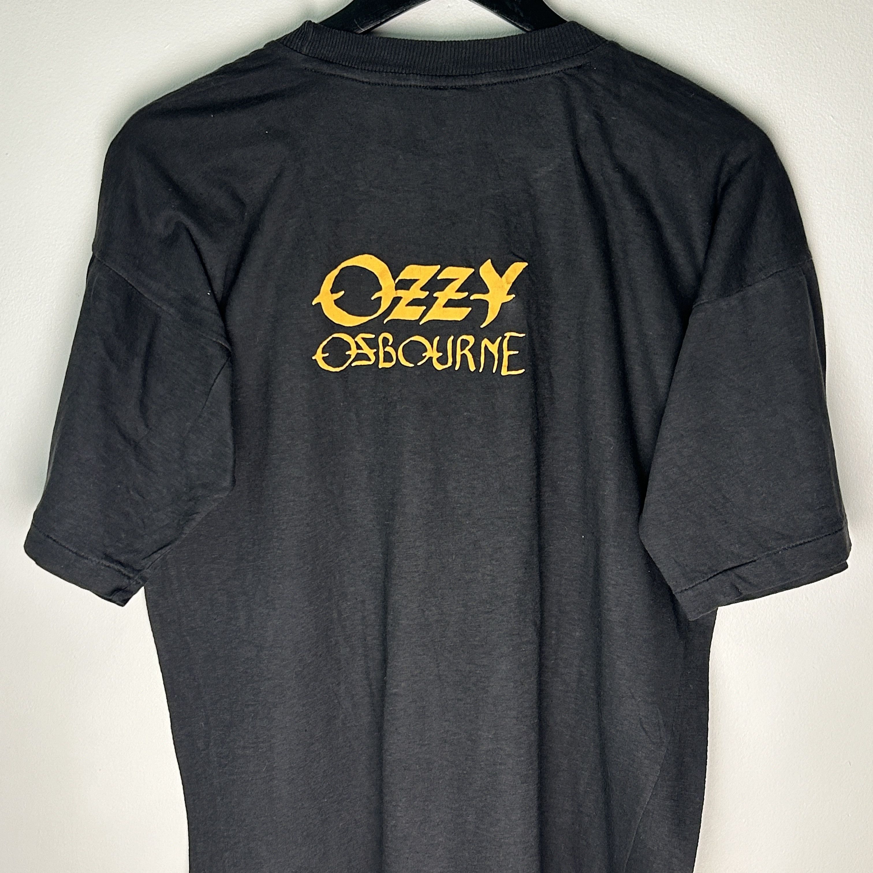 Band Tees Vintage Ozzy Osbourne 80’s Band T-shirt Size US XL / EU 56 / 4 - 4 Thumbnail