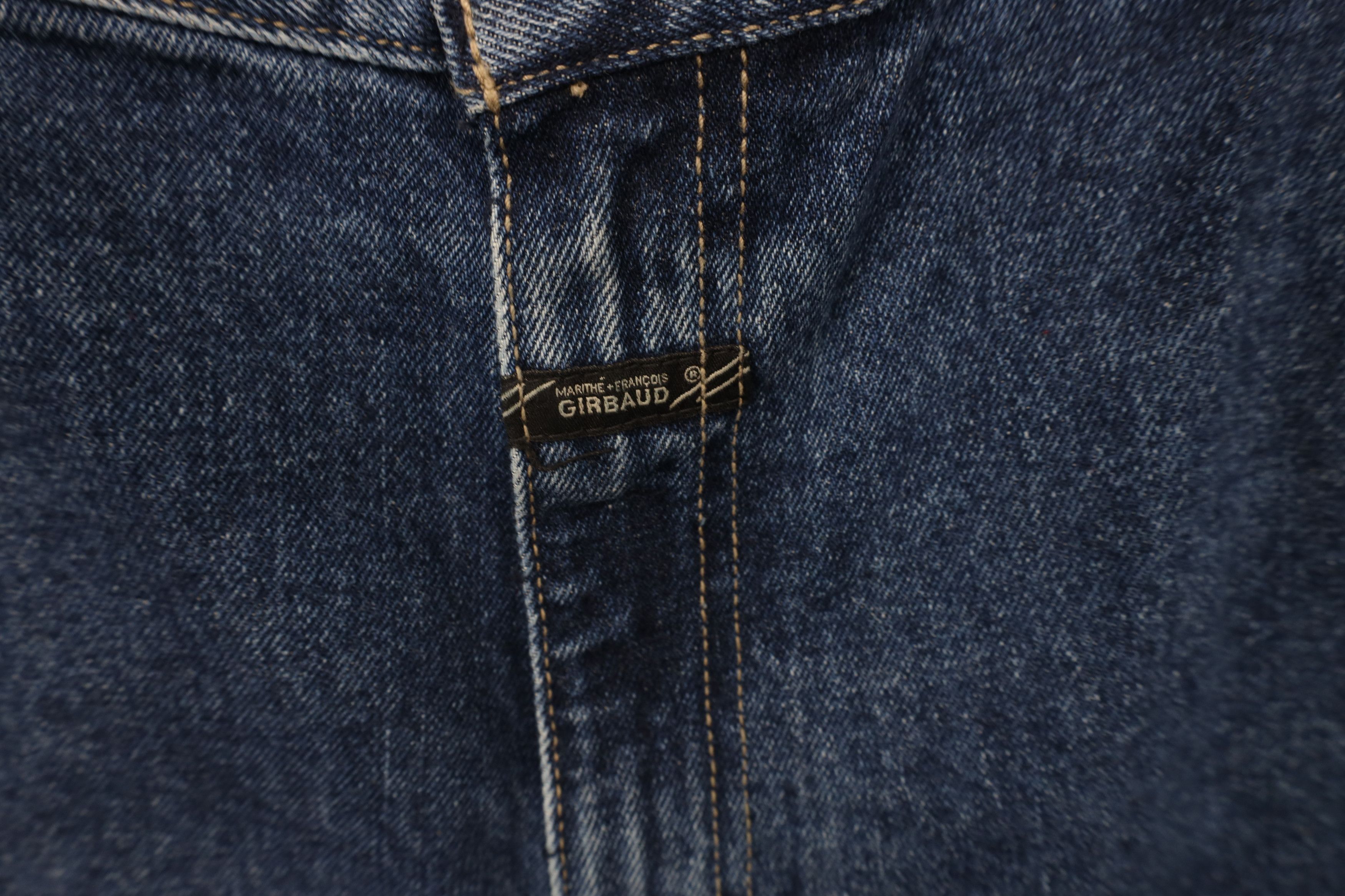 Marithe + Francois Girbaud × Vintage Deadstock Vintage 90s Marithe Francois Girbaud Denim Shorts Size US 38 / EU 54 - 5 Thumbnail