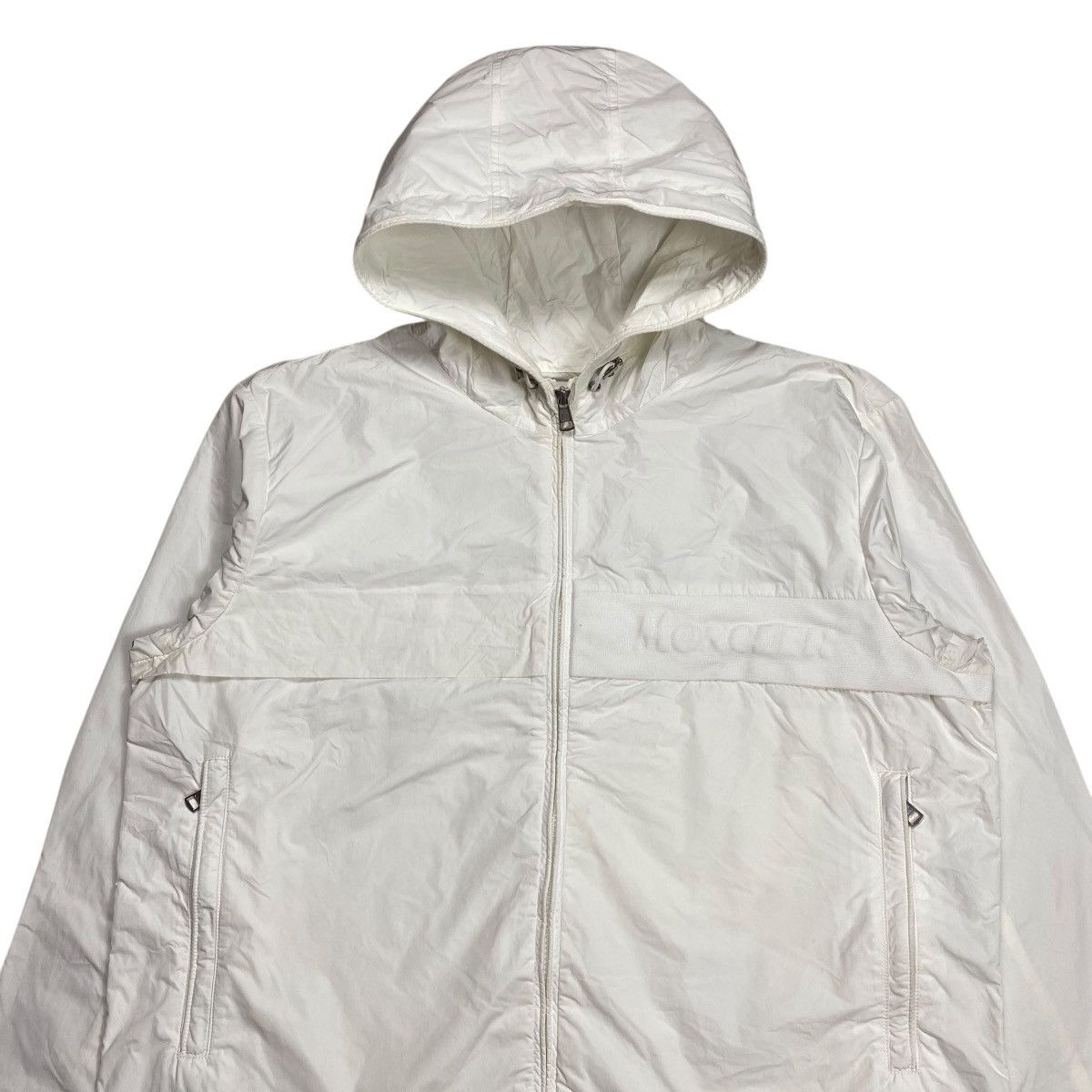 Moncler Moncler Benoit Giubbotto Logo-Debossed Technical Jacket Size US L / EU 52-54 / 3 - 4 Thumbnail