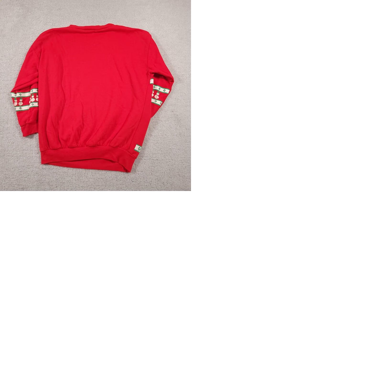 Vintage VINTAGE Sky Lite Sweater Mens Medium Red Snowman Christmas Pullover Made USA 80s Size US M / EU 48-50 / 2 - 9 Thumbnail