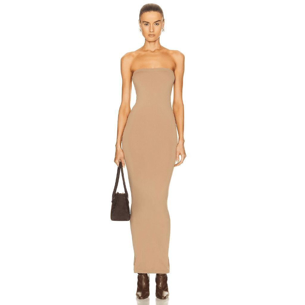 Wolford NWT Wolford Fatal Dress Latte L Neutral Nude Size L / US 10 / IT 46 - 1 Thumbnail
