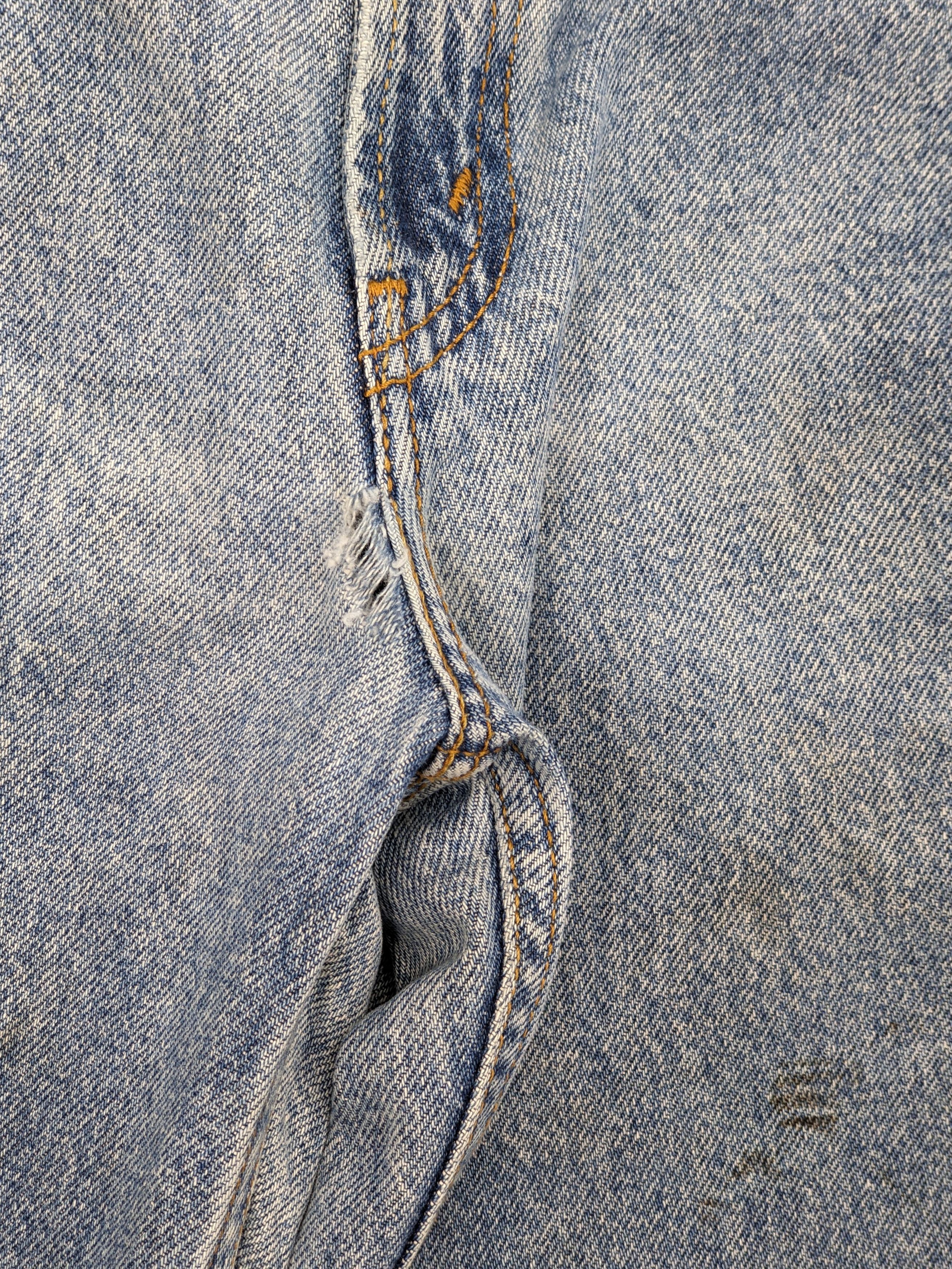 Levi's Vintage Levis 550 Faded Blue Jeans DJ0026Z Size US 30 / EU 46 - 10 Thumbnail