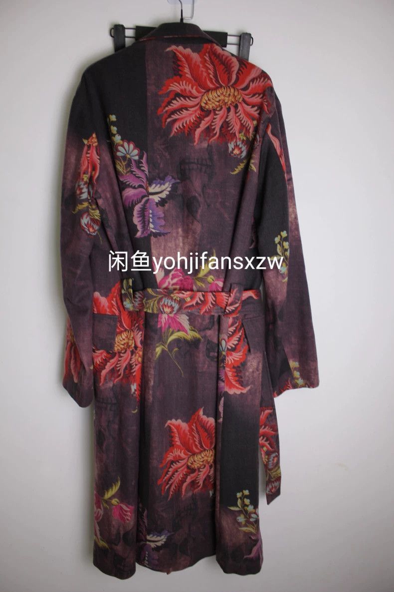 Yohji Yamamoto yohji yamamoto 14aw Skeleton flower coat yohji-2505 Size US S / EU 44-46 / 1 - 2 Thumbnail