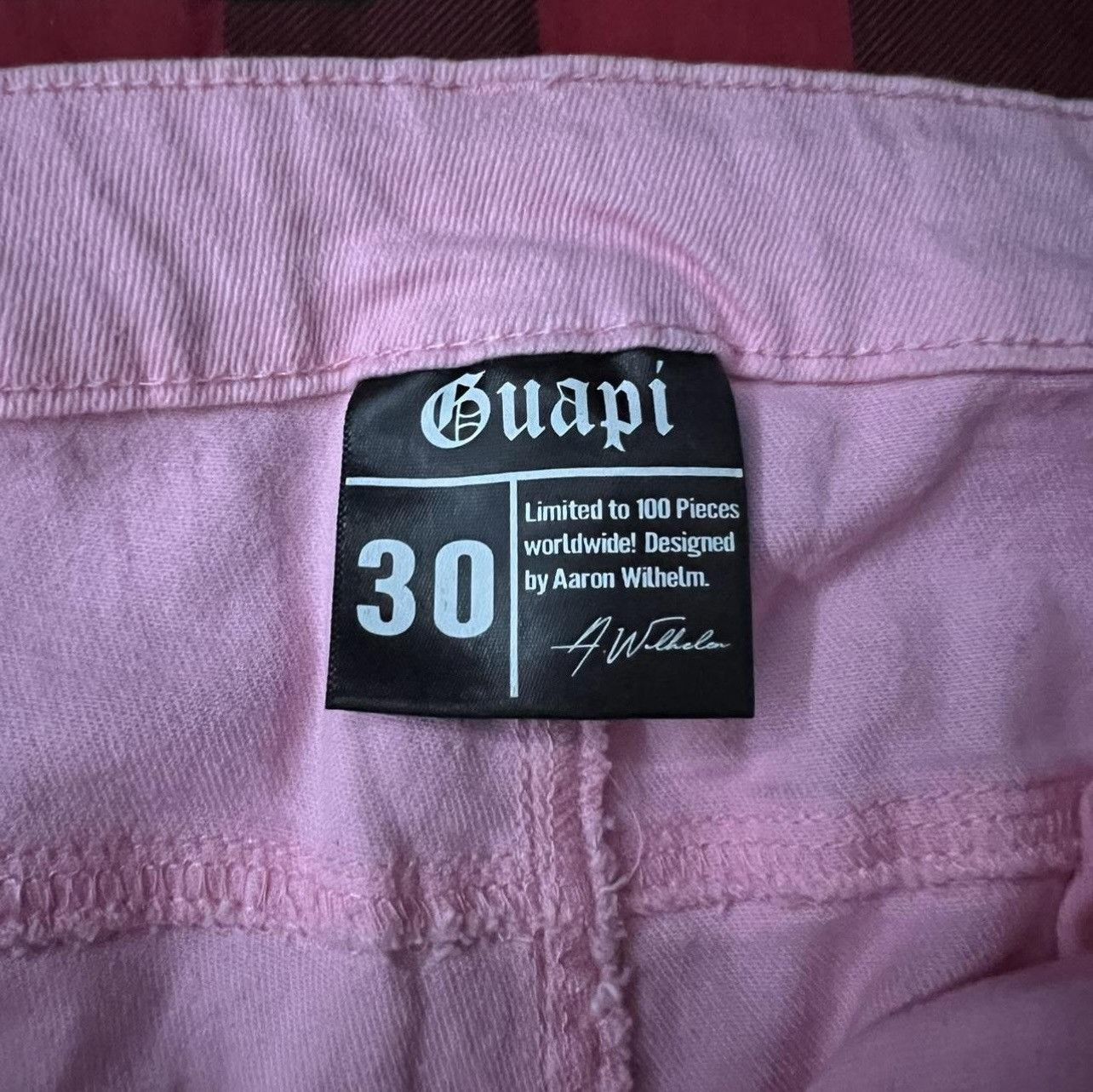 GUAPI GUAPI Stacked Pink Jeans Size 30 Size US 30 / EU 46 - 4 Thumbnail