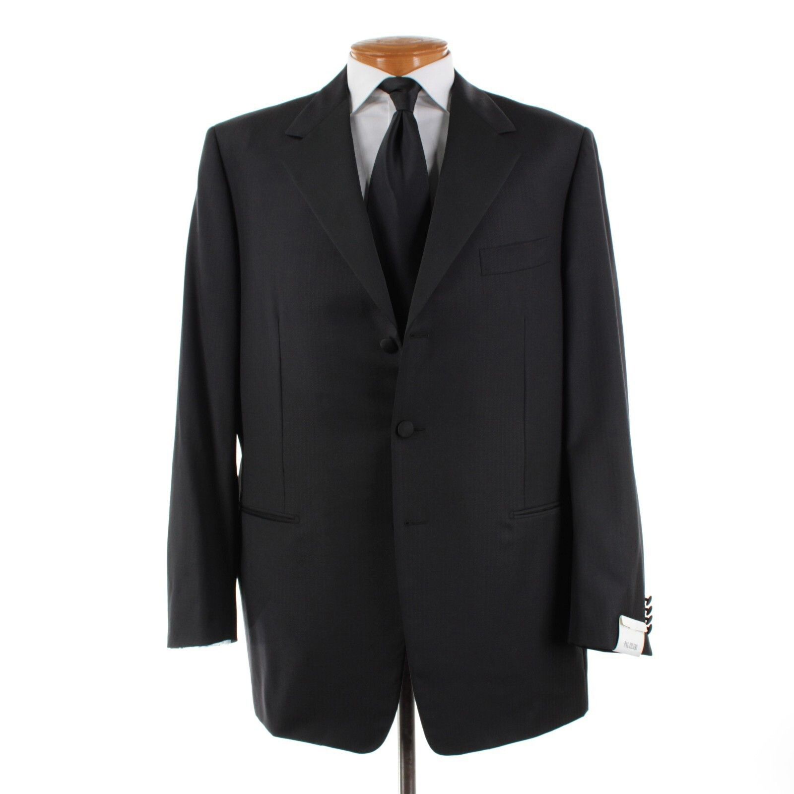 Pal Zileri Pal Zileri NWT 100% Wool Two Piece Tuxedo Size 60L (50L US) Size 50R - 1 Thumbnail