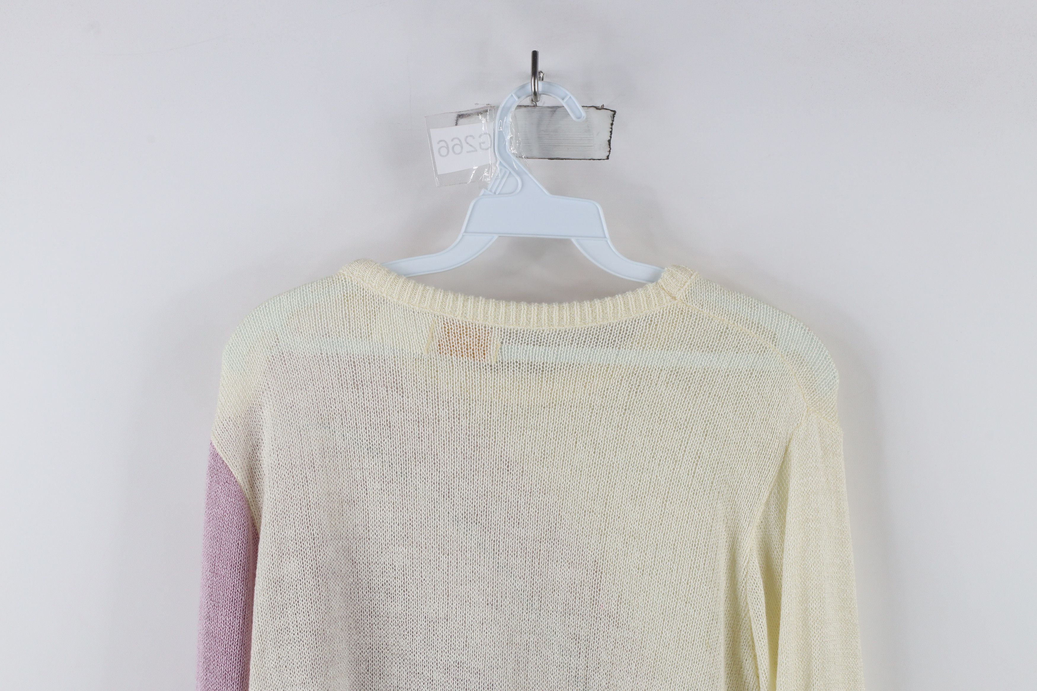 Vintage Vintage 70s Streetwear Abstract Geometric Knit Sweater USA Size L / US 10 / IT 46 - 9 Thumbnail