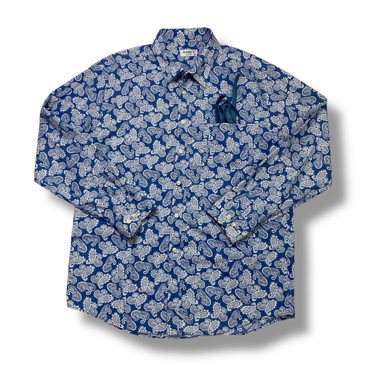 Japanese Brand Vintage Dandy Bandana Paisley button ups shirt Size US XL / EU 56 / 4 - 1 Thumbnail