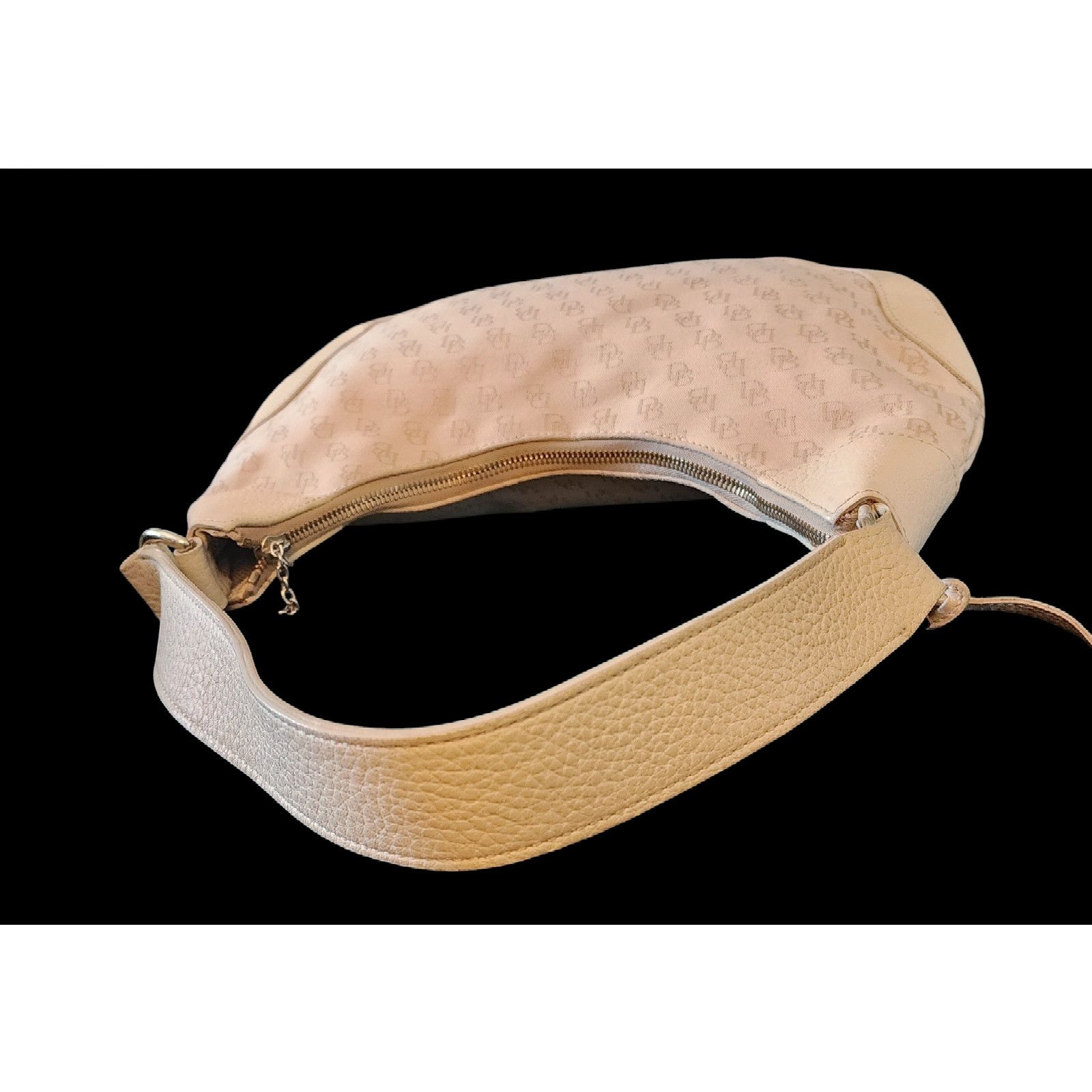 Dooney & Bourke Dooney & Bourke Small Hobo Handbag cream in color Size ONE SIZE - 9 Thumbnail