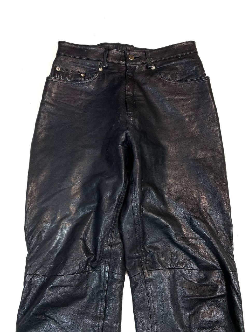 Leather × Vintage Apollo Racing Moto Leather Pants Vintage Size US 30 / EU 46 - 2 Thumbnail