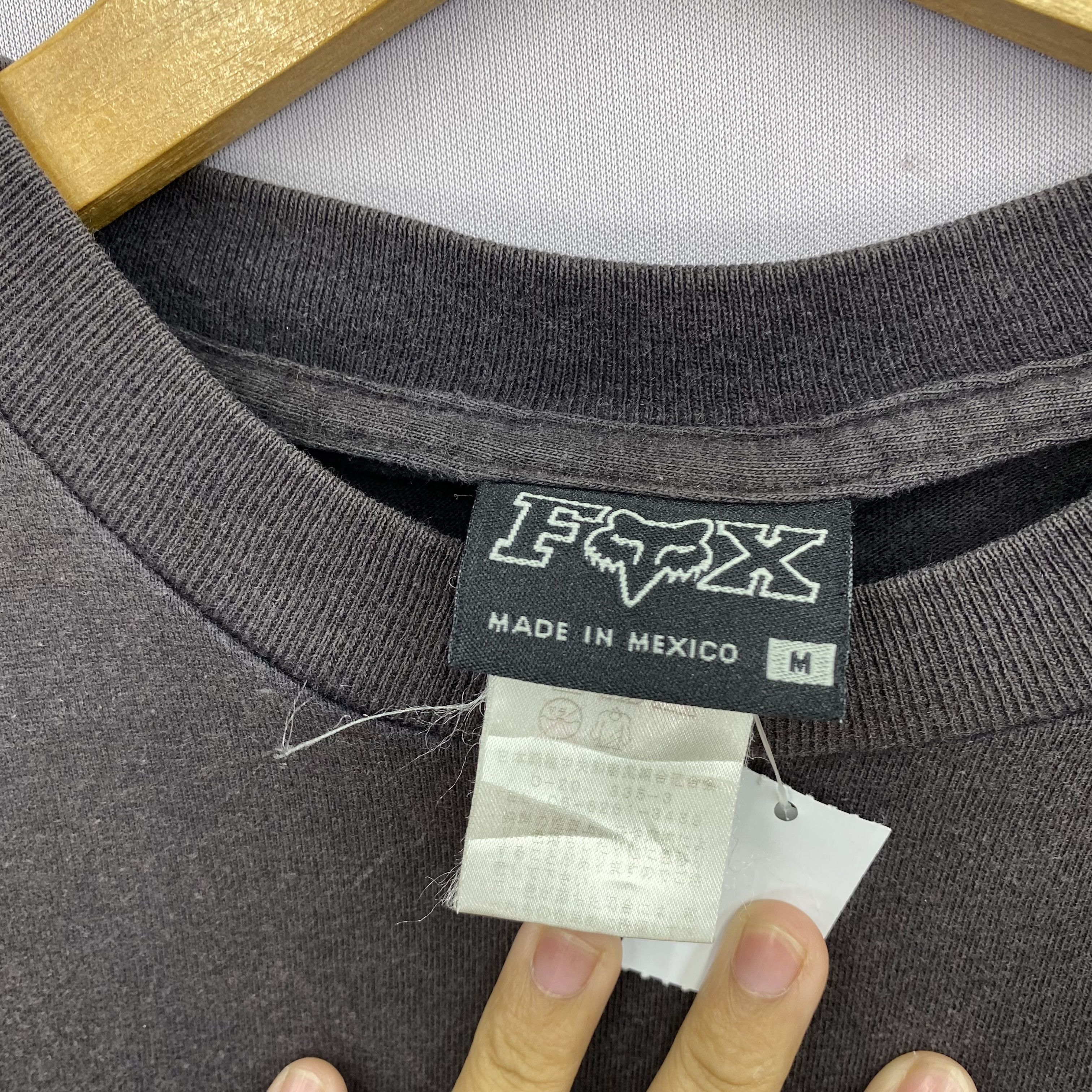 Vintage Vintage Y2K FOX Racing T-Shirt Fox Sportswear Crewneck Tee Size US M / EU 48-50 / 2 - 5 Thumbnail