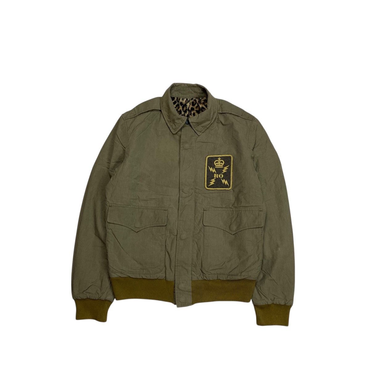 Japanese Brand ROLL Japan A-2 Embroidery Bomber Jacket Size US M / EU 48-50 / 2 - 1 Thumbnail