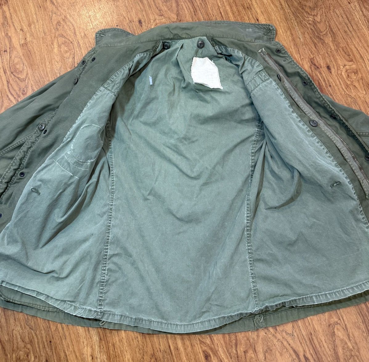 Other Vintage 1965 M-65 Military Field Jacket Army Green Lined Size US M / EU 48-50 / 2 - 4 Thumbnail