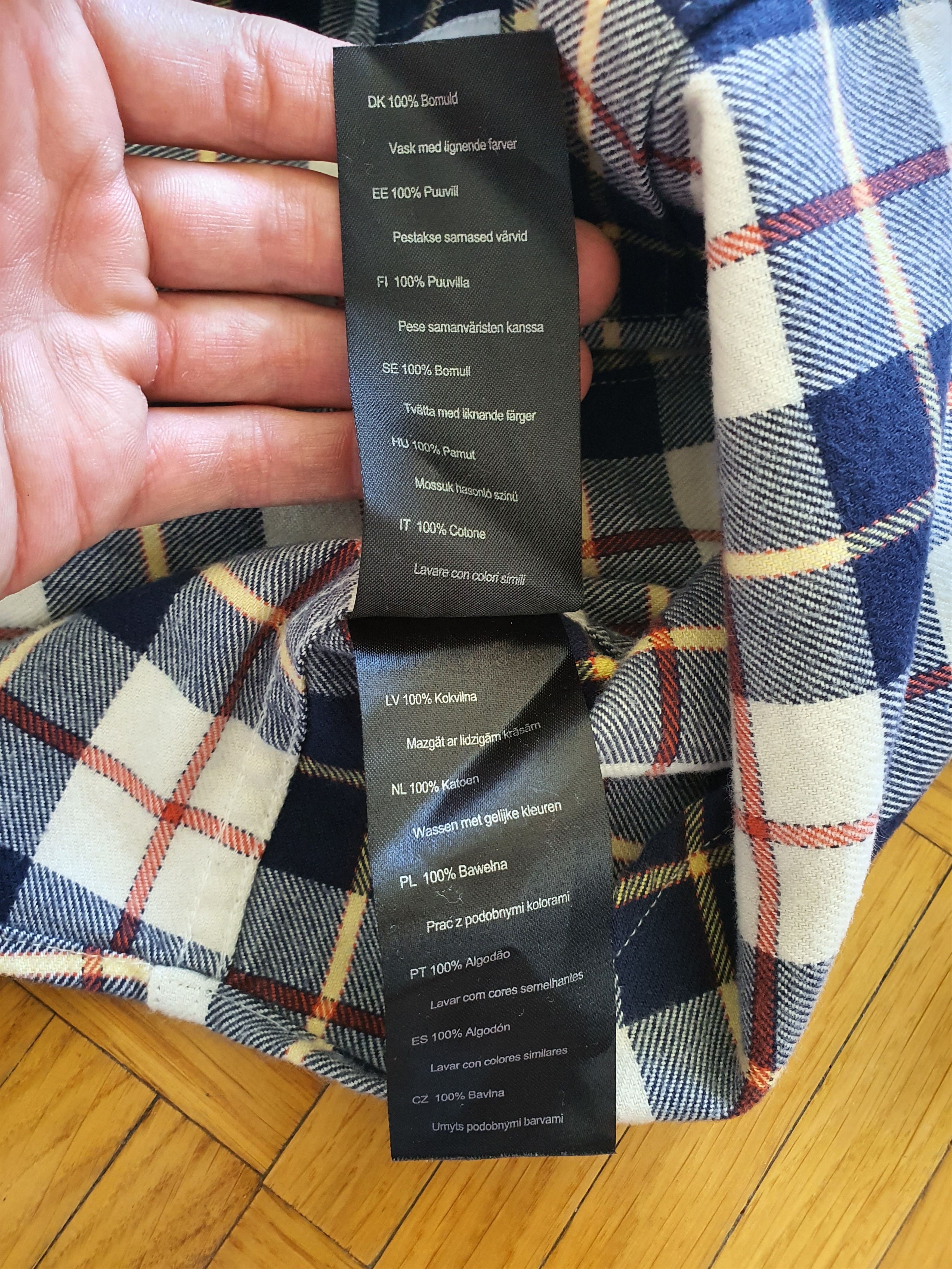 Barbour × Flannel Button Down Collar Casual Dress Shirt - STAPLETON BLAKE Size US S / EU 44-46 / 1 - 7 Thumbnail