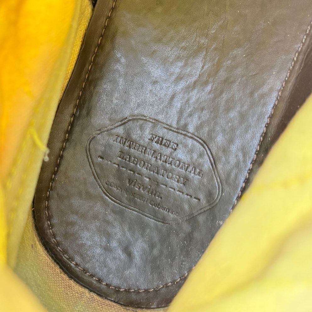 Visvim Visvim 7-Hole '73 Folk Yellow Boots Men's 12 Handmade Size US 12 / EU 45 - 16 Thumbnail