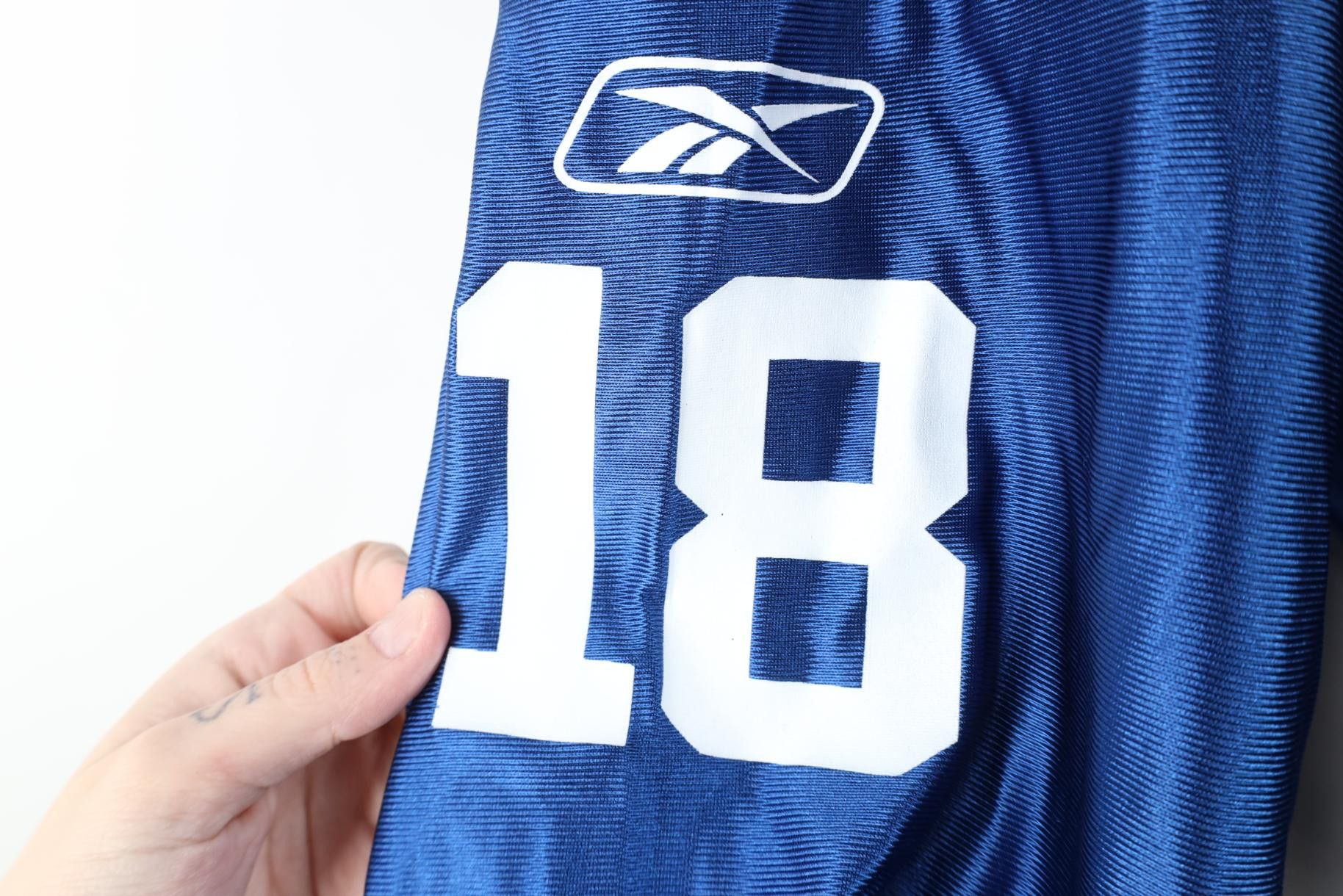 Reebok Vintage Reebok Manning Indianapolis Colts Jersey #18 Size US XXL / EU 58 / 5 - 6 Thumbnail