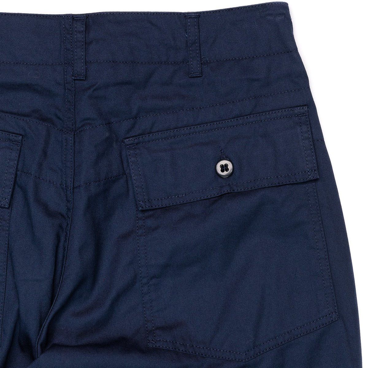 Engineered Garments [XS] Fatigue Pant Flat Twill 6.5oz in Navy Size US 30 / EU 46 - 16 Thumbnail
