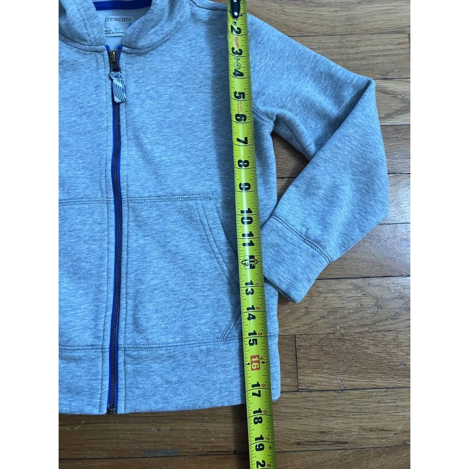 J.Crew J.Crew Zip-Up Fleece Lined Hoodie for boys size 6-7 A001950 Size US XXS / EU 40 - 5 Thumbnail
