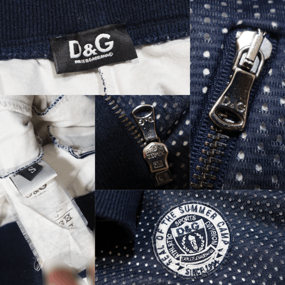 Dolce & Gabbana 00S Summer Camp 52 Mesh Sport Suit Vintage Size US S / EU 44-46 / 1 - 15 Thumbnail