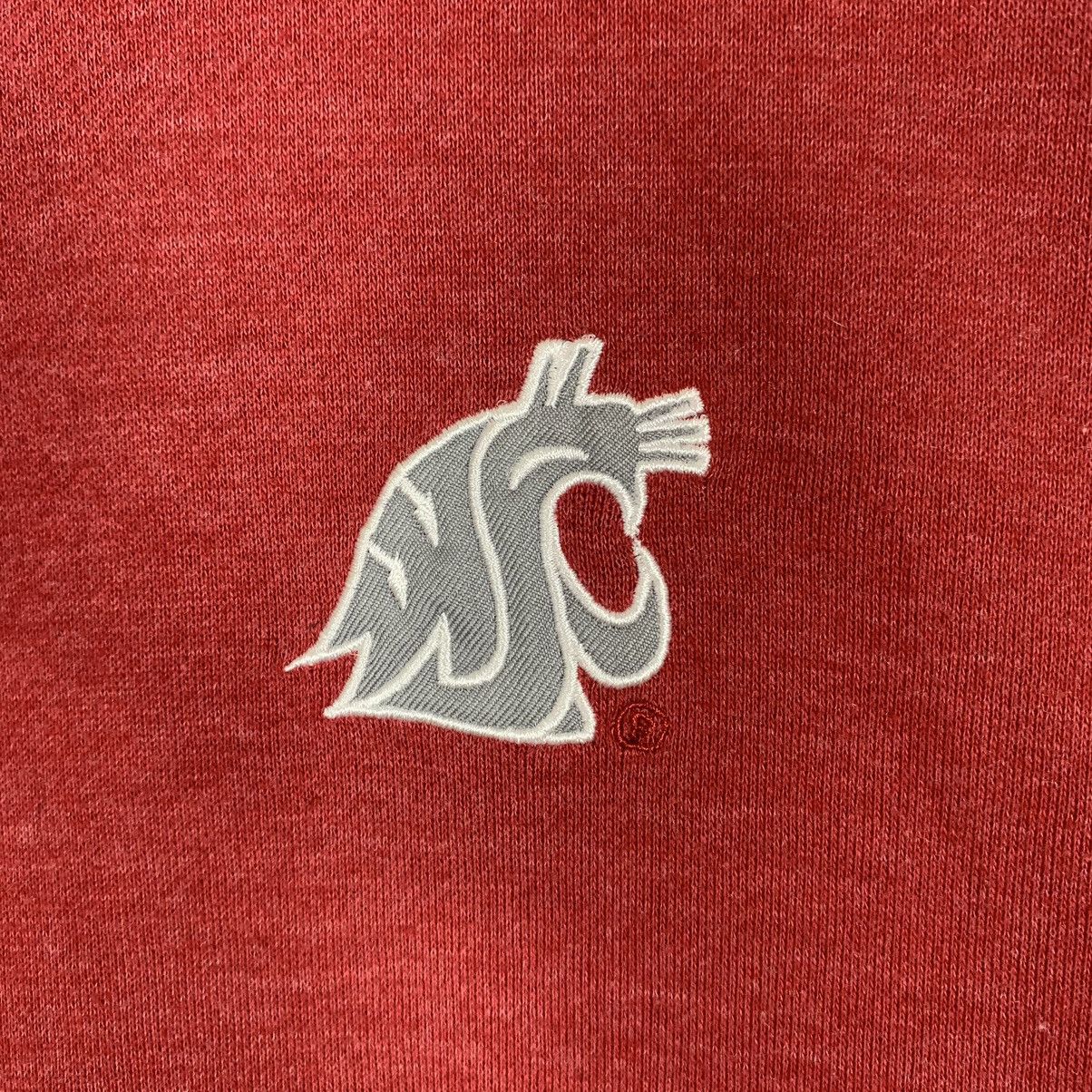 Vintage Washington State University Cougars Small Logo Half Zip Size US L / EU 52-54 / 3 - 3 Thumbnail