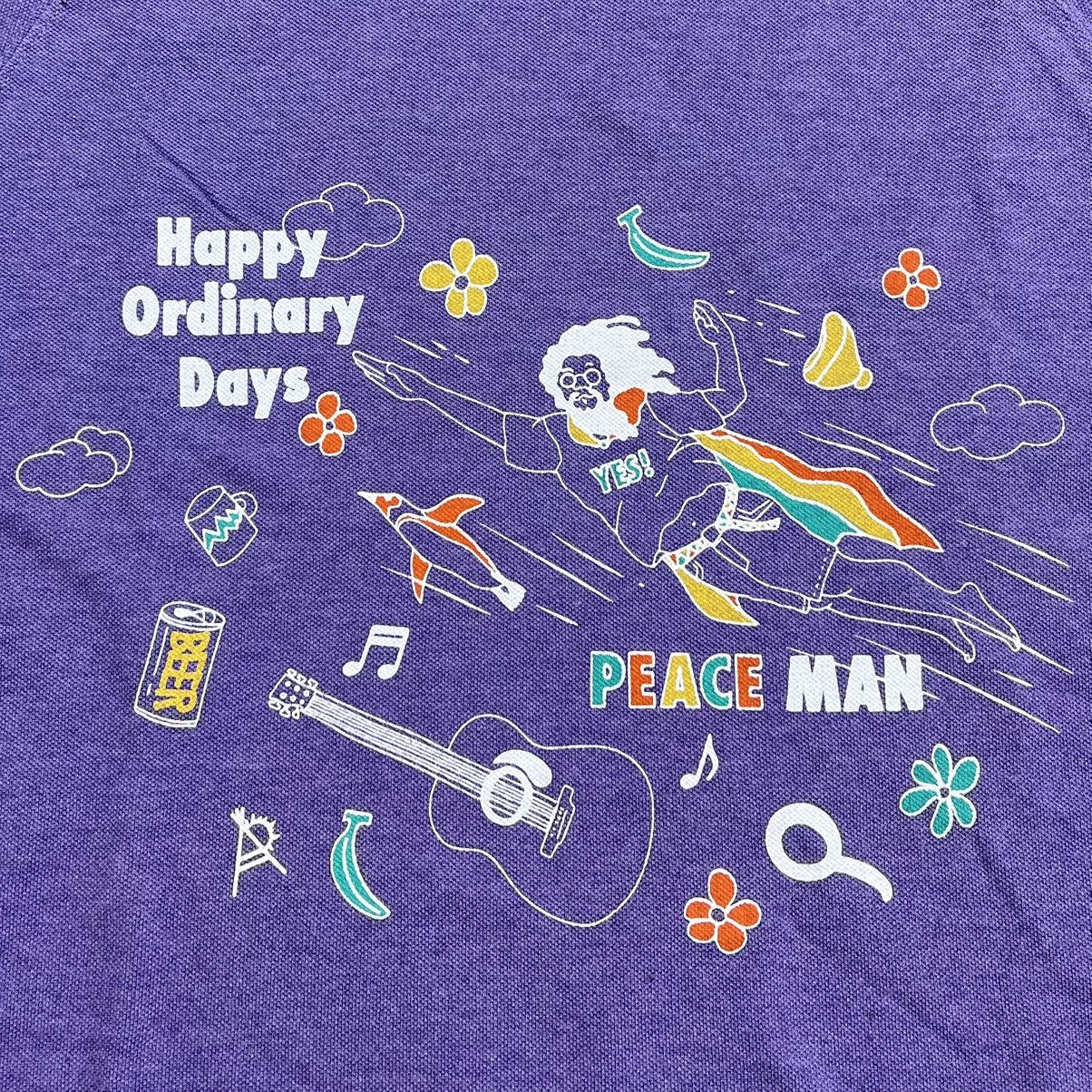 go slow caravan 2000s Go Slow Caravan Peace Man Graphic Tee Size US L / EU 52-54 / 3 - 4 Thumbnail