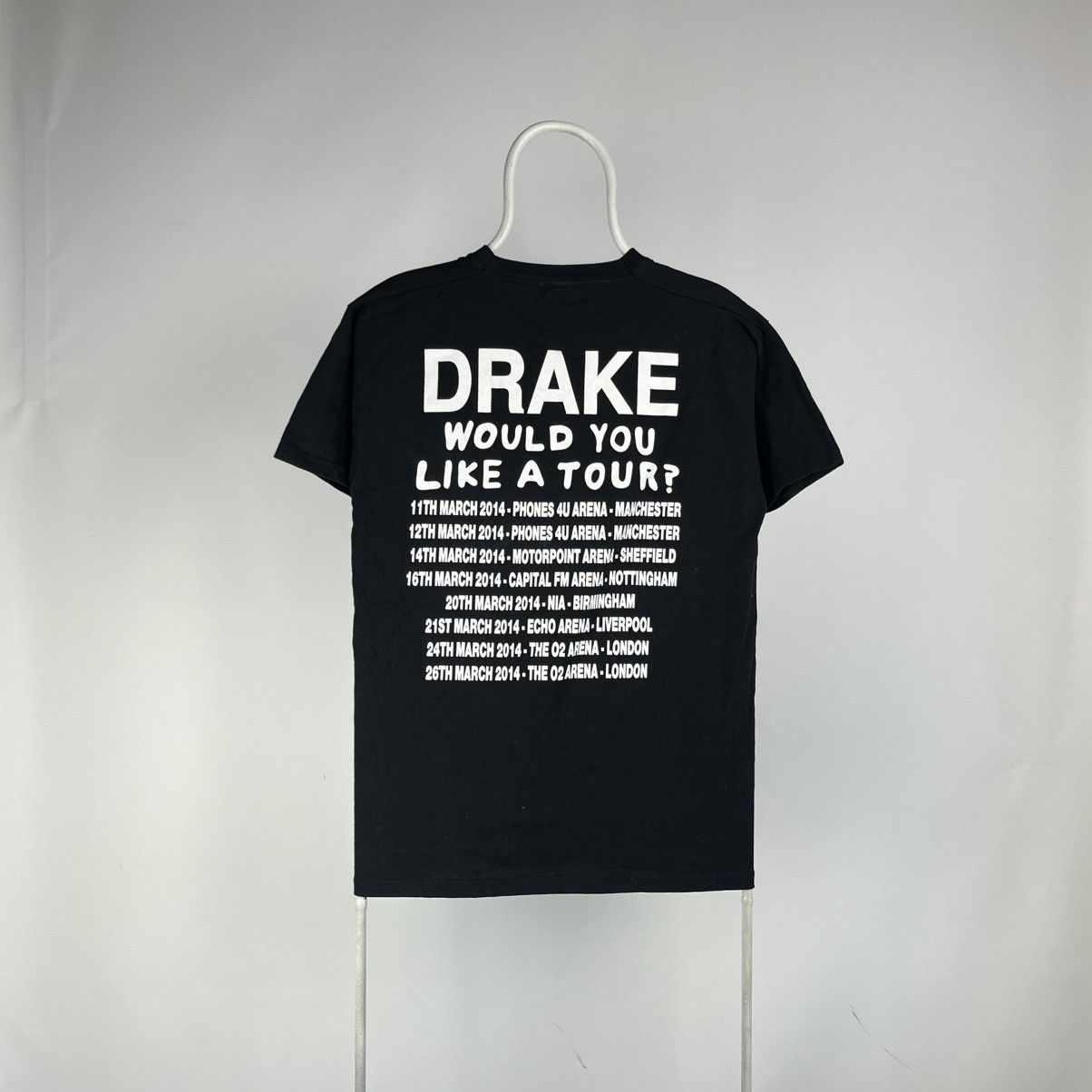 Drake × Rap Tees Drake World Tour Tshirt Like a tour? Size US L / EU 52-54 / 3 - 2 Thumbnail