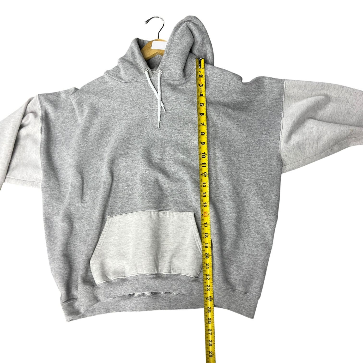 Hanes Vintage Grey/White Hanes Hoodie Size US L / EU 52-54 / 3 - 2 Thumbnail