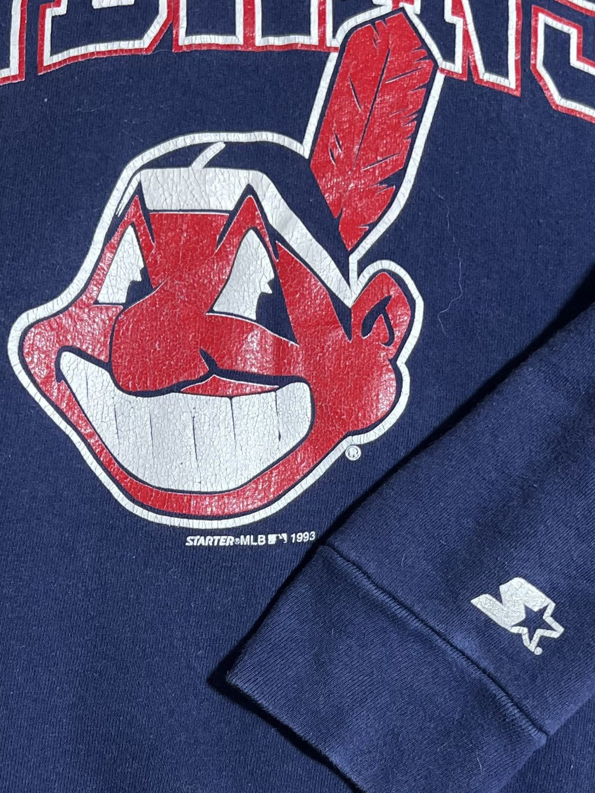 Starter Vintage Cleveland Indians Size US L / EU 52-54 / 3 - 3 Thumbnail