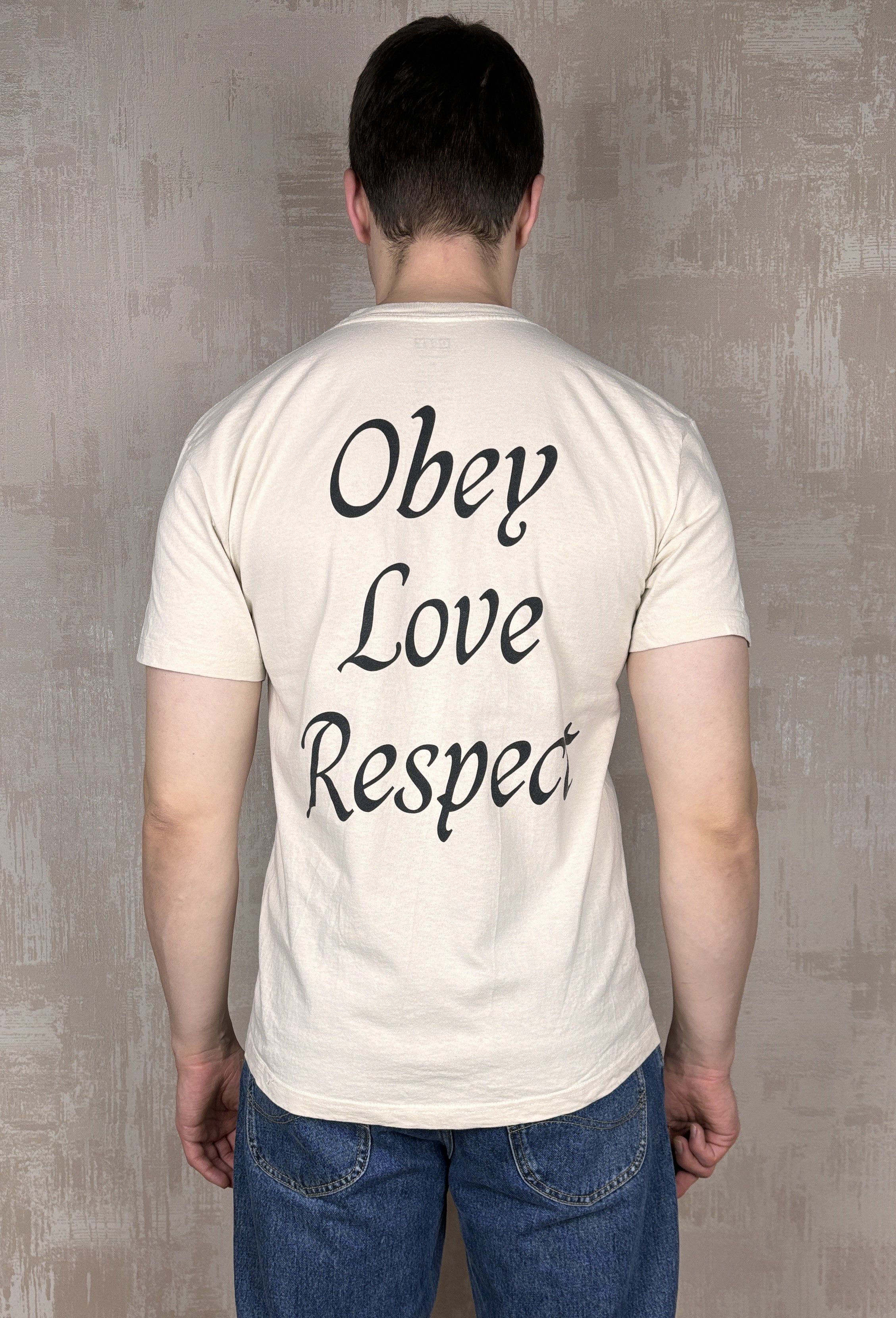 Obey Obey Love Respect Butterfly Classic T-Shirt Size US M / EU 48-50 / 2 - 11 Thumbnail