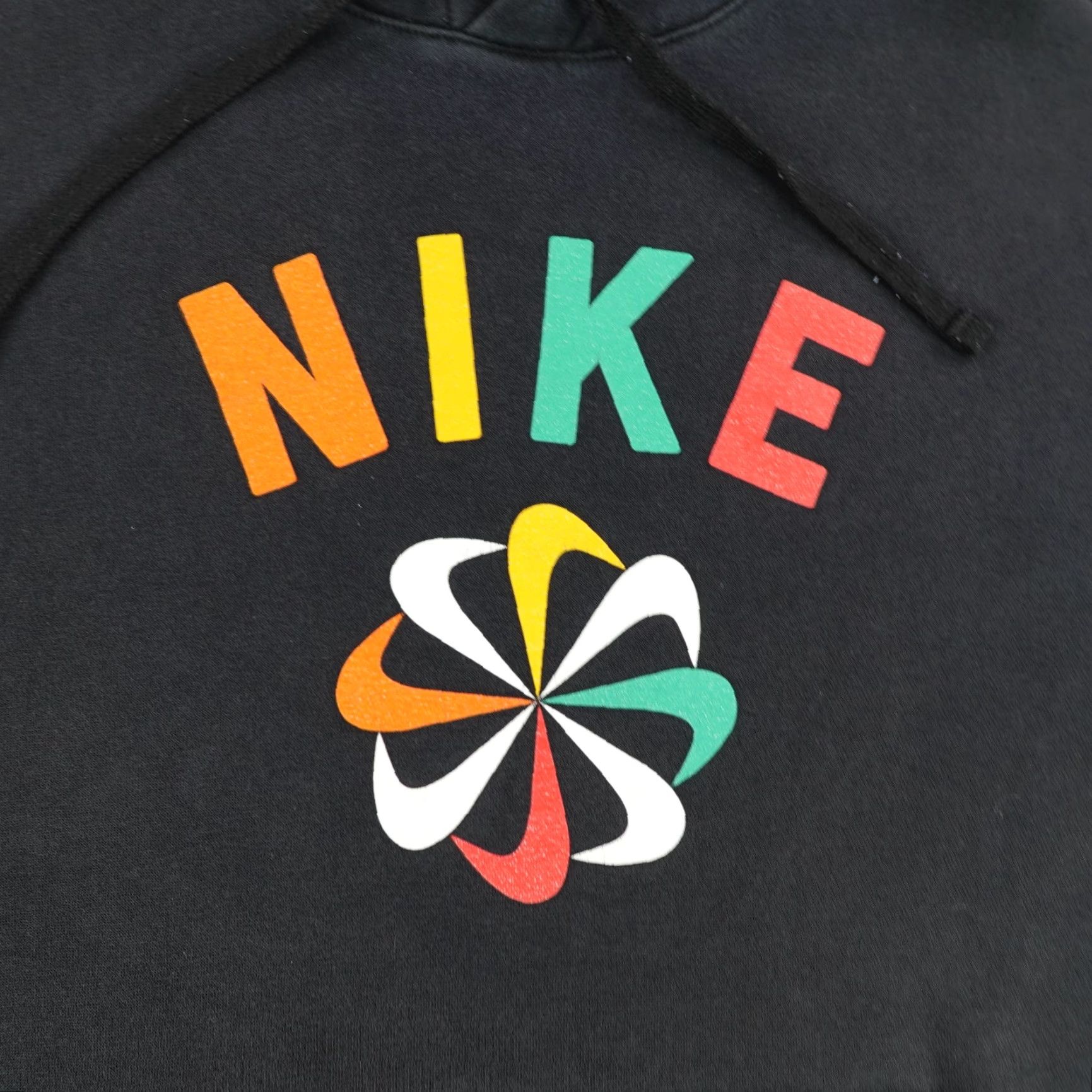 Nike Nike Hoodie Mens Medium Black Sunburst Evolution Pinwheel Sweatshirt Pullover Size US M / EU 48-50 / 2 - 2 Thumbnail