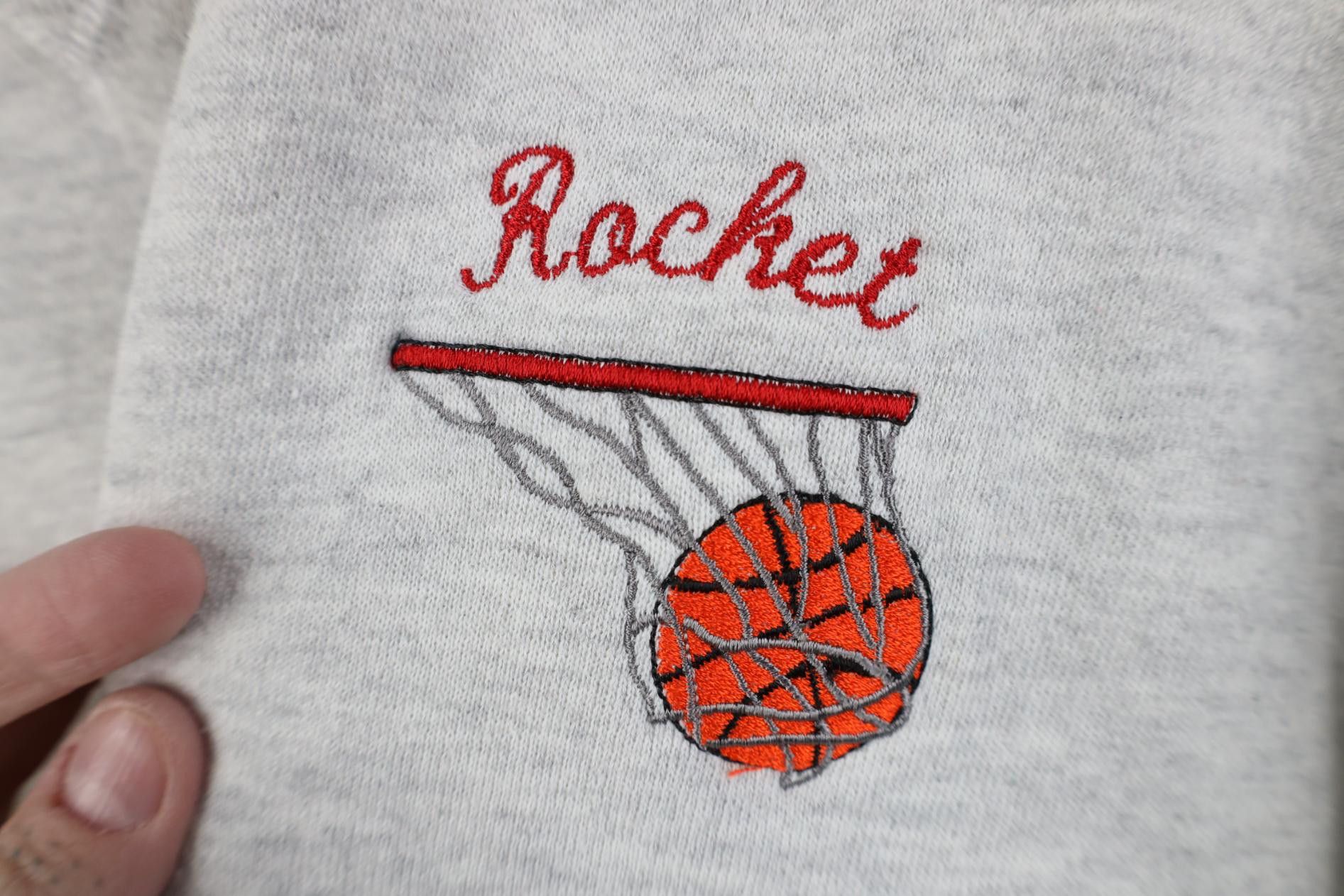 Russell Athletic Vintage 90s Russell Athletic Sweatshirt Heather Gray USA Size US XL / EU 56 / 4 - 4 Thumbnail