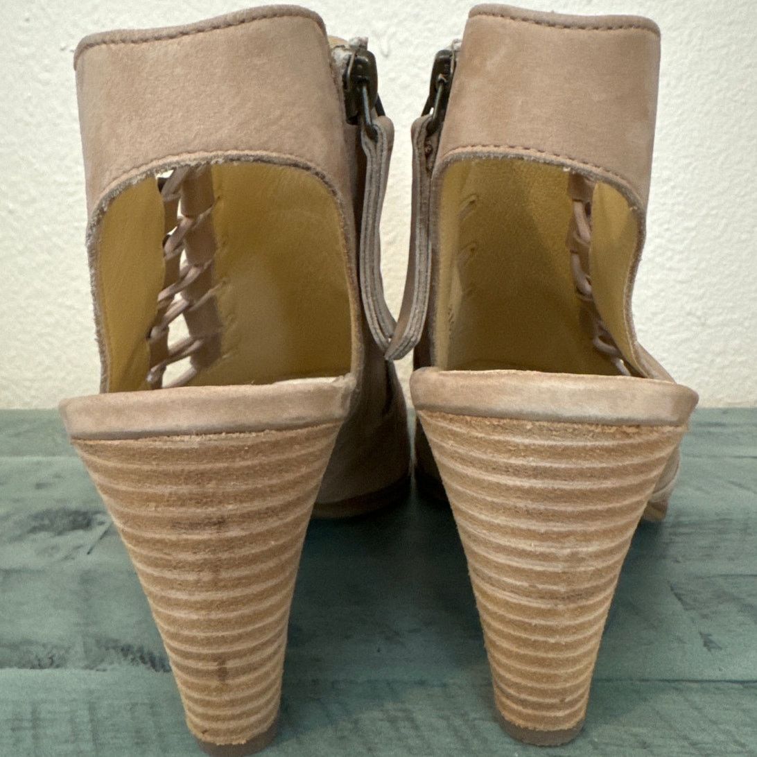 Other Paul Green Size 9 Sabrina Sandal Sisal Nubuk 3 1/2" Heels Size US 9 / IT 39 - 9 Thumbnail