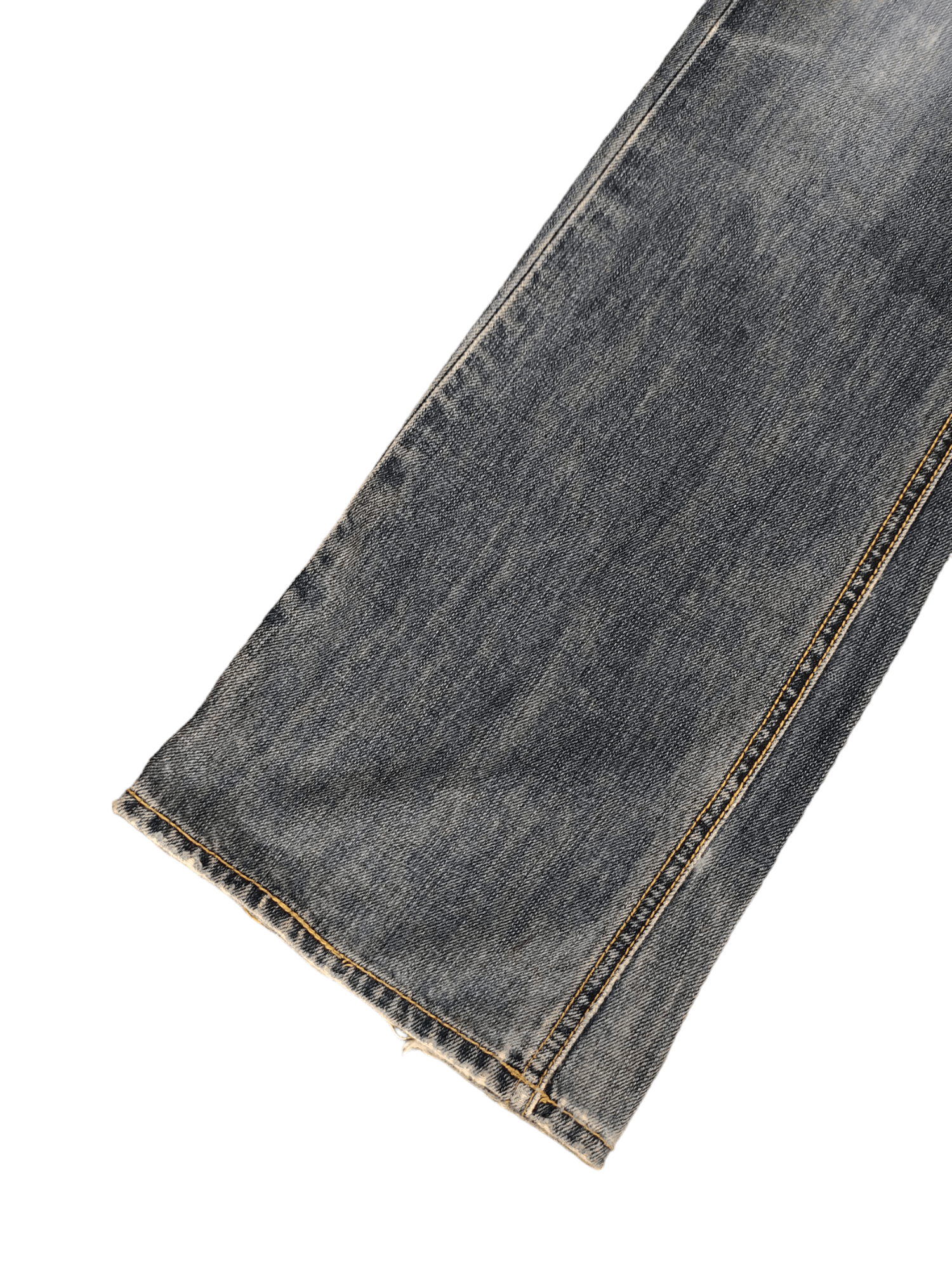 If Six Was Nine Flare Jeans Michel Klein Distress Faded Bootcut Y2k Street Size US 30 / EU 46 - 16 Thumbnail