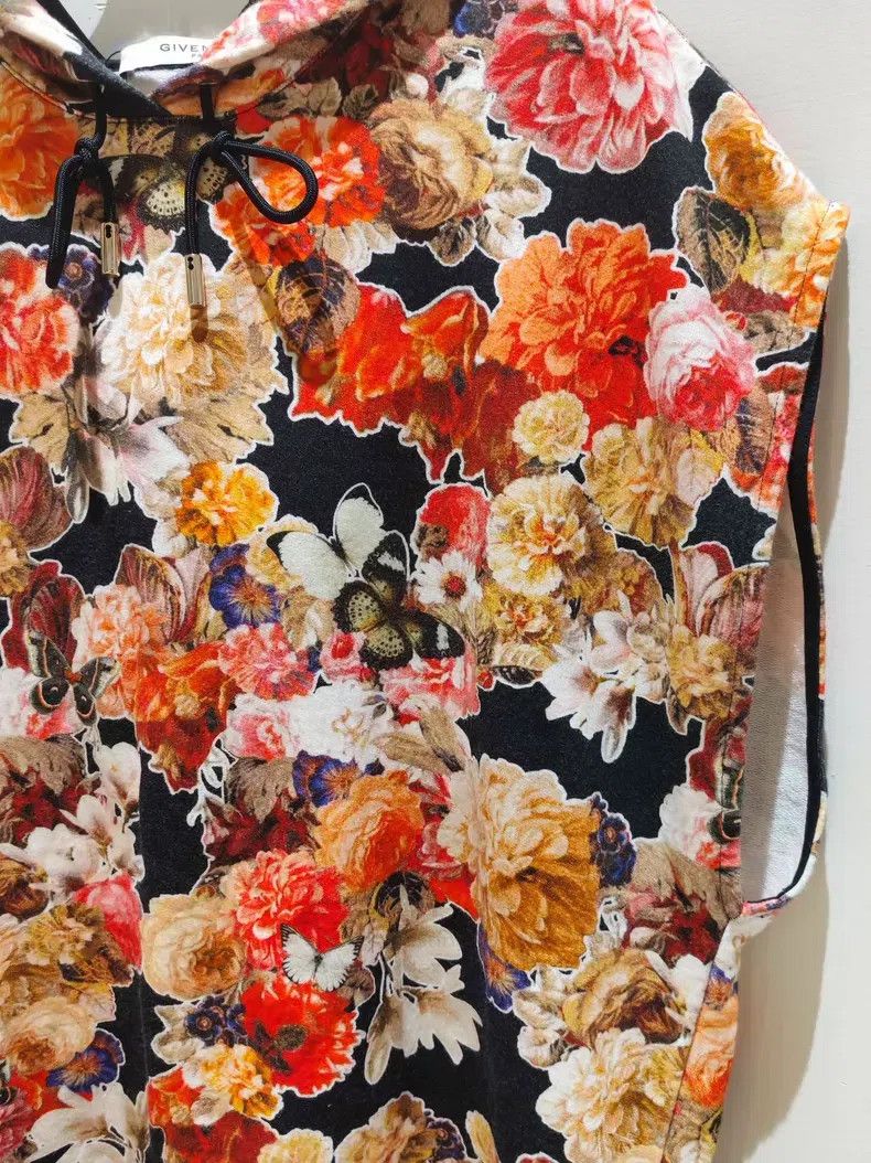 Givenchy Givenchy Floral Printed Hoodie Size US XS / EU 42 / 0 - 7 Thumbnail