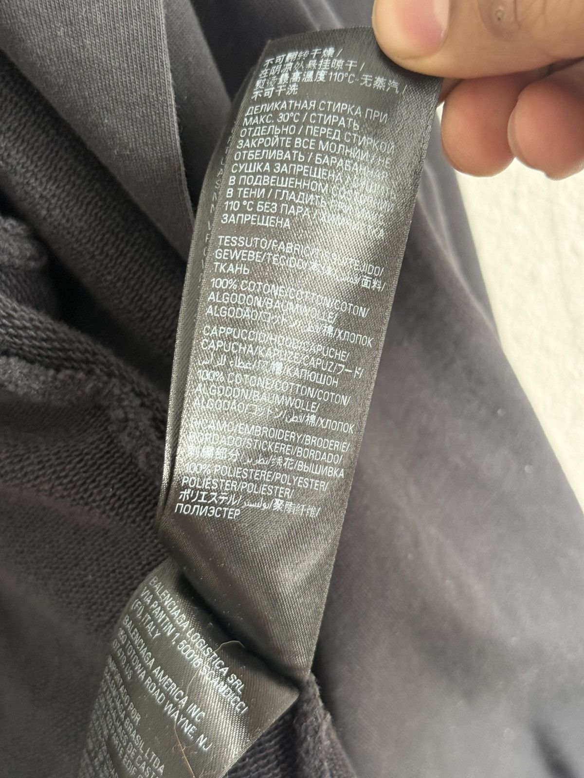 Balenciaga Incognito Hoodie Size US M / EU 48-50 / 2 - 5 Thumbnail