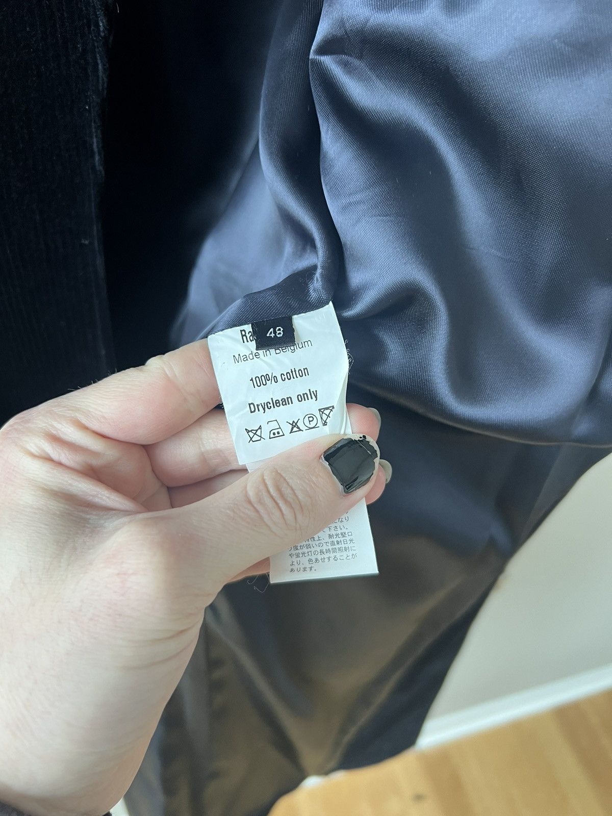 Raf Simons AW03 “Closer” Corduroy Perfecto Biker Coat Size US M / EU 48-50 / 2 - 9 Thumbnail