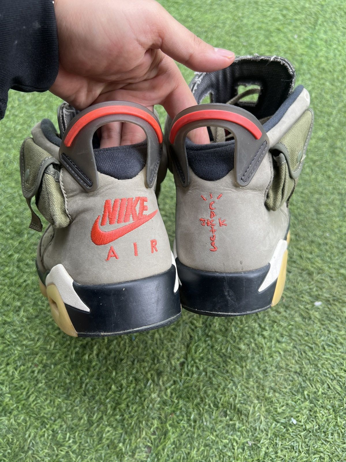 Jordan Brand × Travis Scott 🌵Travis Scott x Air Jordan 6 Olive CN1084-100 Size US 9 / EU 42 - 5 Thumbnail