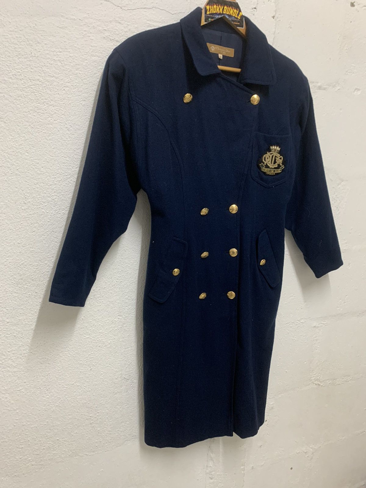 Christian Dior Monsieur Vintage Christian Dior women double breasted wool overcoat Size M / US 6-8 / IT 42-44 - 2 Thumbnail