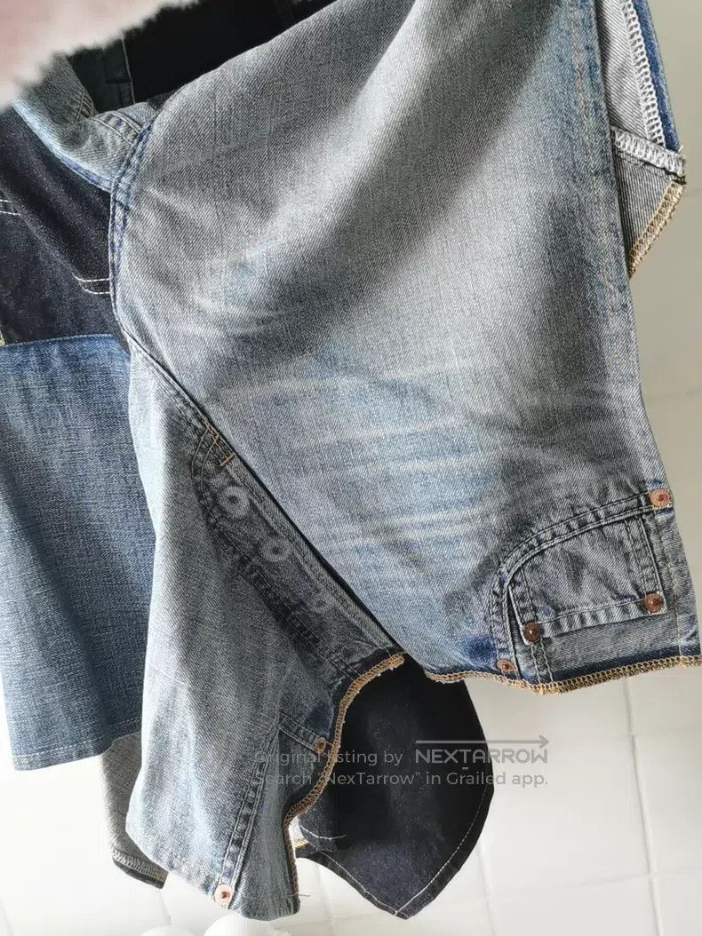 Junya Watanabe Junya Watanabe size XS Deconstructed patchwork denim long Size 23" - 3 Thumbnail