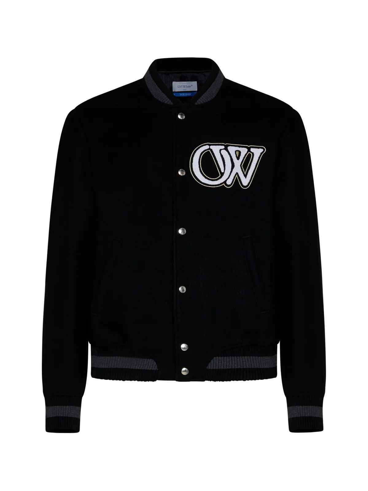 Off-White o1s22i1n1124 Bomber Jacket in Black Size US S / EU 44-46 / 1 - 1 Thumbnail