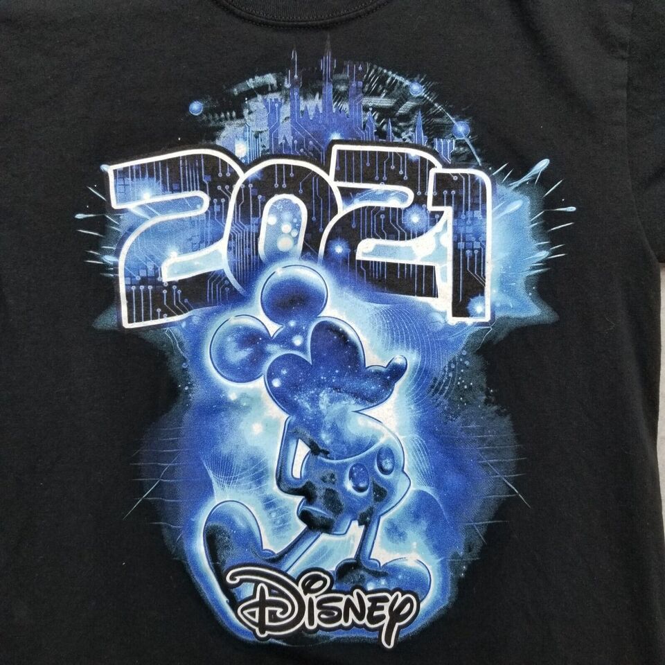 Disney Disney Mickey Mouse Shirt Mens Medium Short Sleeve Size US M / EU 48-50 / 2 - 2 Thumbnail
