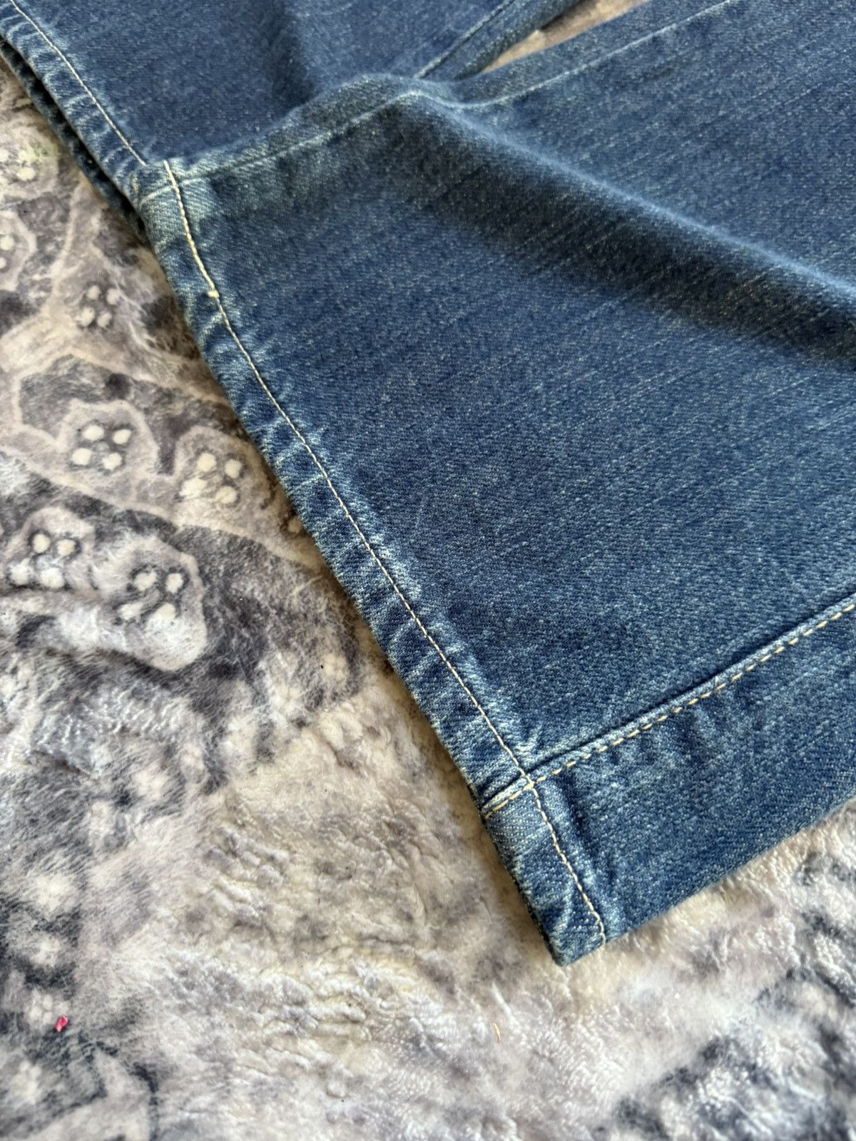 Edwin EDWIN 503 Japan Medium Wash Flared Jeans Size US 29 - 8 Thumbnail