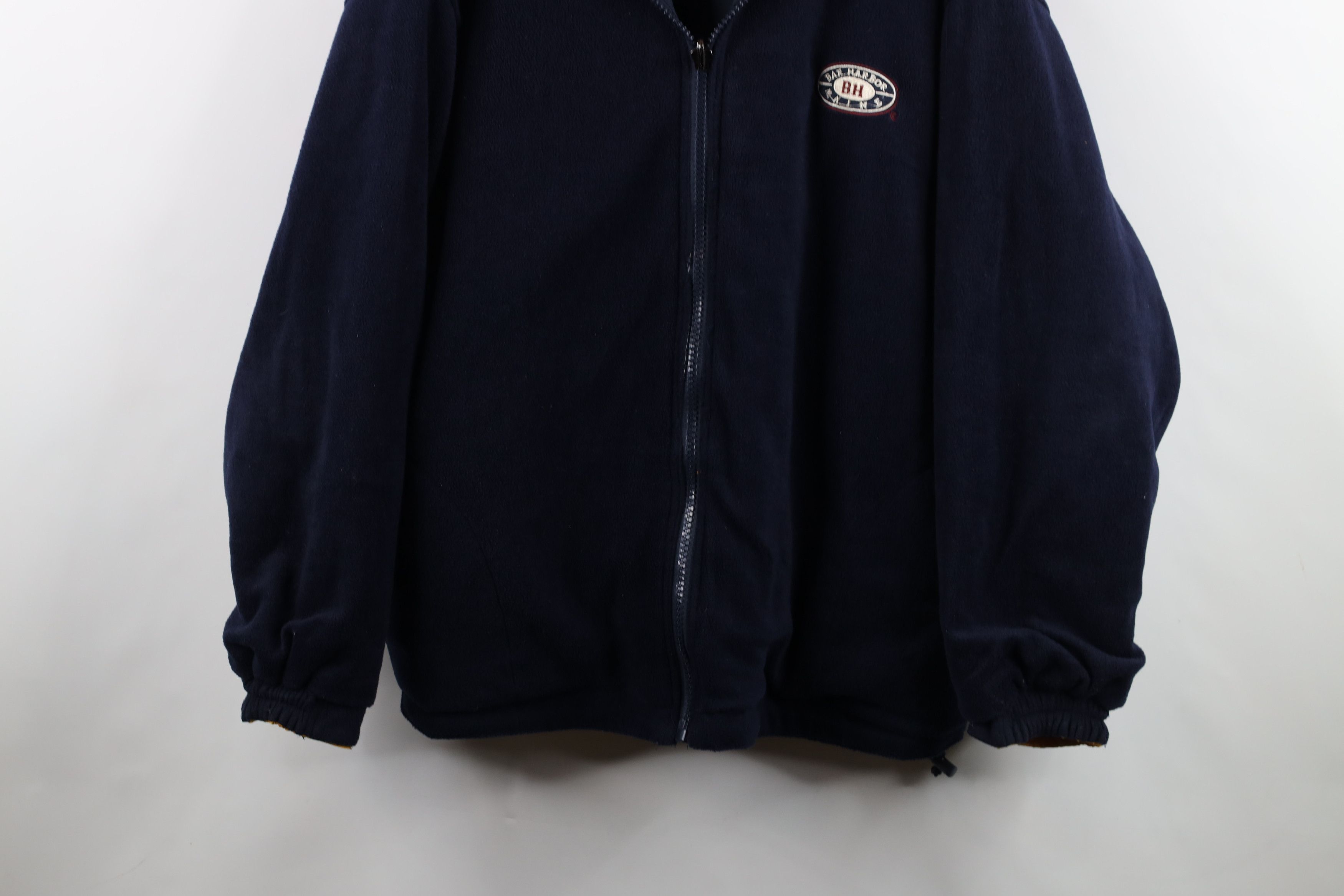 Vintage Vintage 90s Streetwear Reversible Bar Harbor Hooded Jacket Size US L / EU 52-54 / 3 - 14 Thumbnail