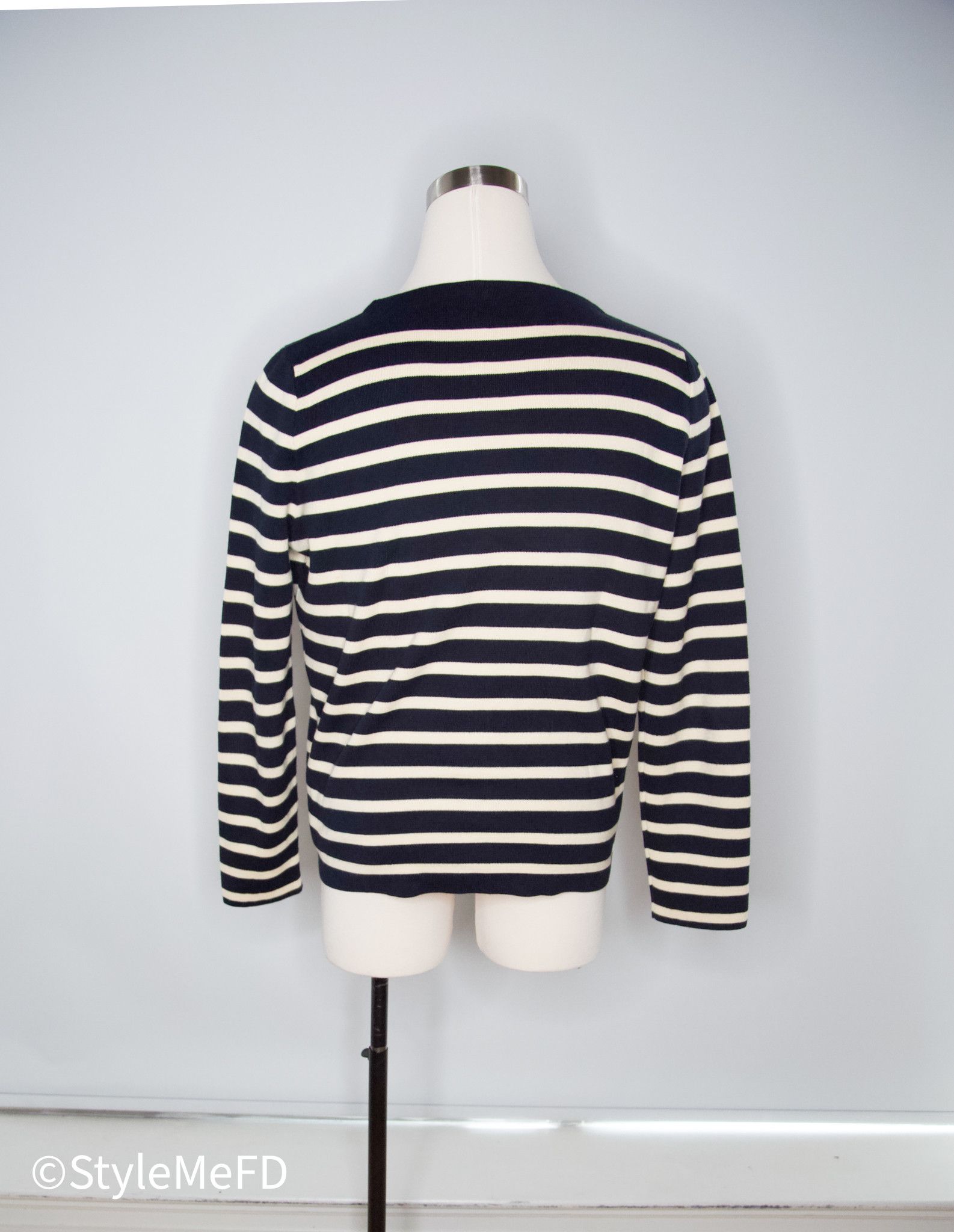 Gucci “Gucci Band” Striped Pullover w Pocket Patch Details