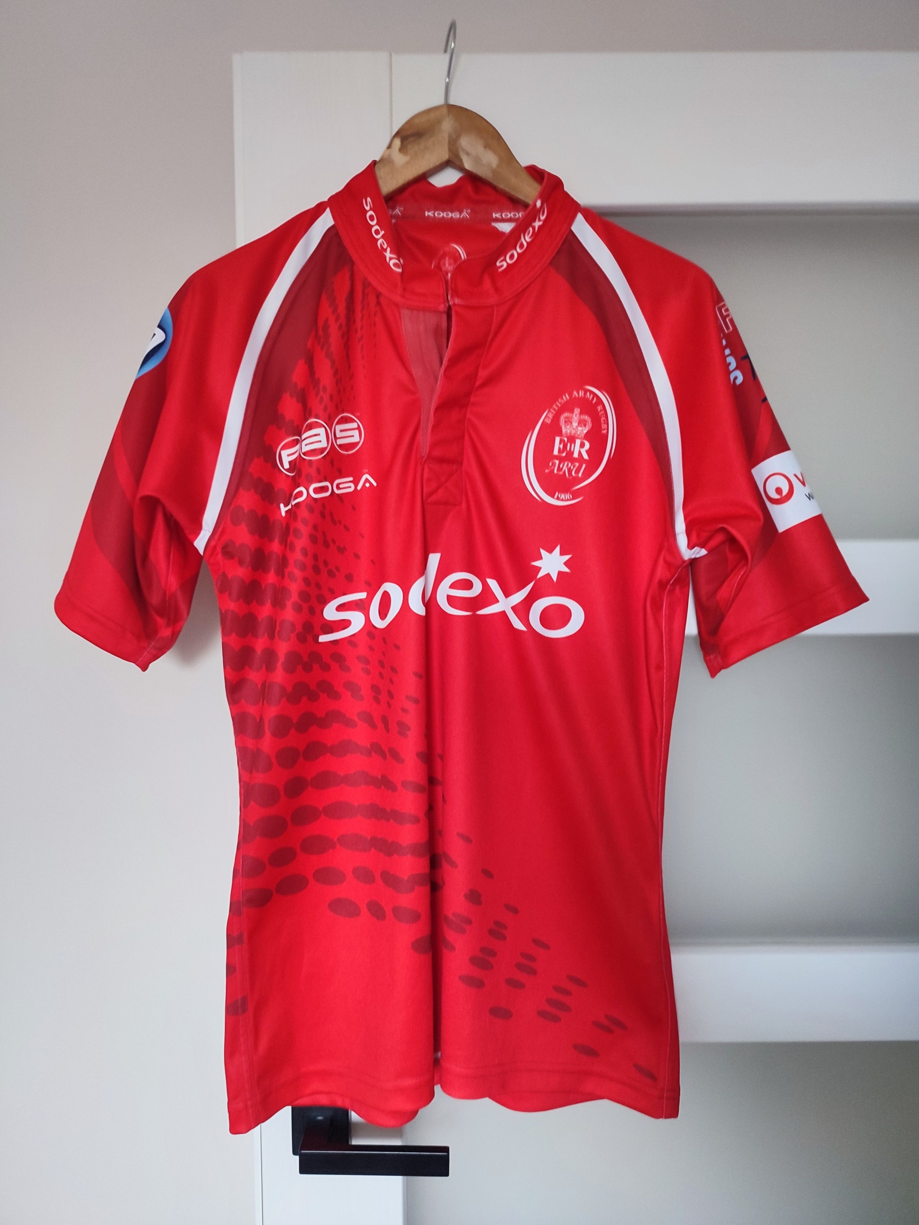 Other British Army Kooga Sodexo Rugby Jersey Shirt Size US M / EU 48-50 / 2 - 1 Thumbnail