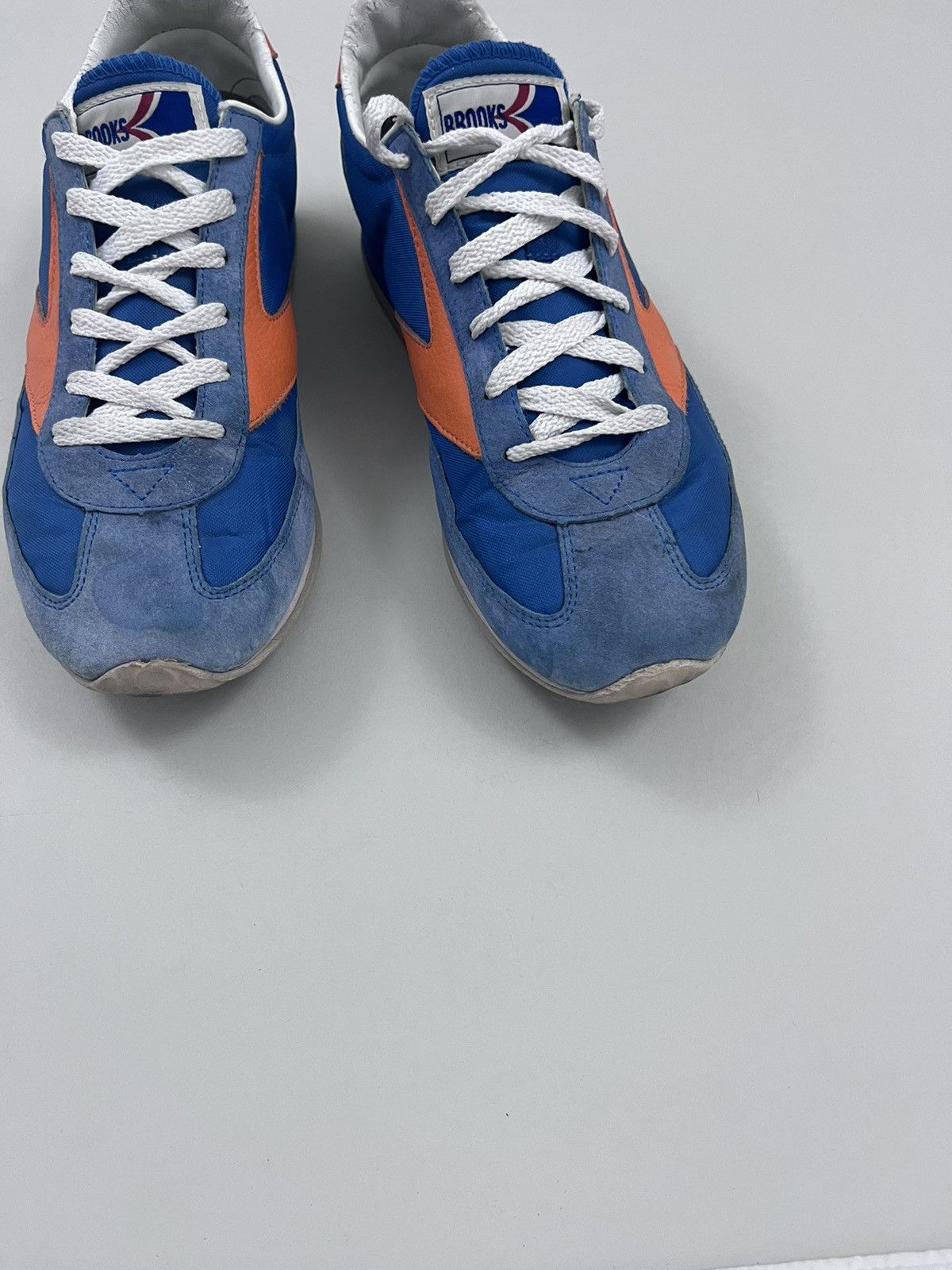 Brooks Old School Brooks Heritage Vanguard Blue Orange Shoes 8.5 Grailed