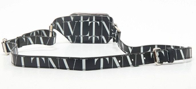 Valentino VALENTINO Leather VLTN Waist Belt Bag Size ONE SIZE - 3 Thumbnail