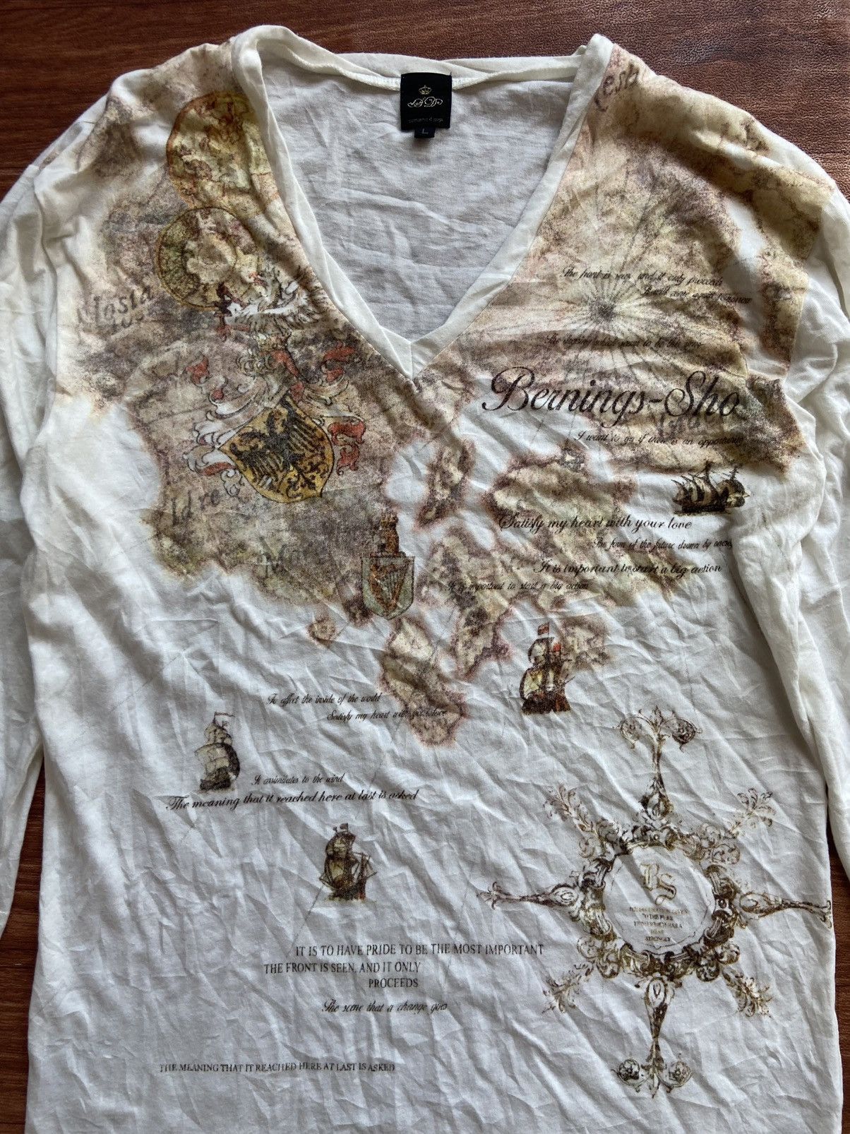 If Six Was Nine Semantic Design "Bernings - Tho" Longsleeve Shirt Size US L / EU 52-54 / 3 - 2 Thumbnail