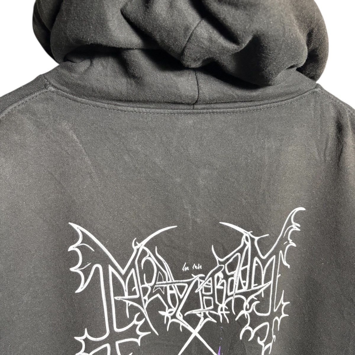 Band Tees Vintage Mayhem Black Metal Hoodie / 90s Y2K Size US L / EU 52-54 / 3 - 6 Thumbnail