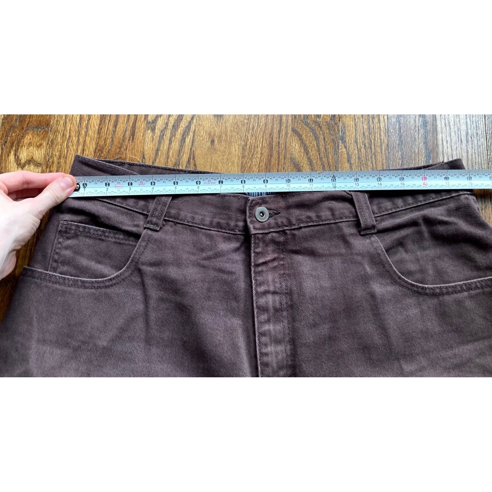 Southpole VINTAGE Southpole Shorts Jeans Mens 36 Baggy Brown Hip Hop Streetwear Size US 36 / EU 52 - 6 Thumbnail